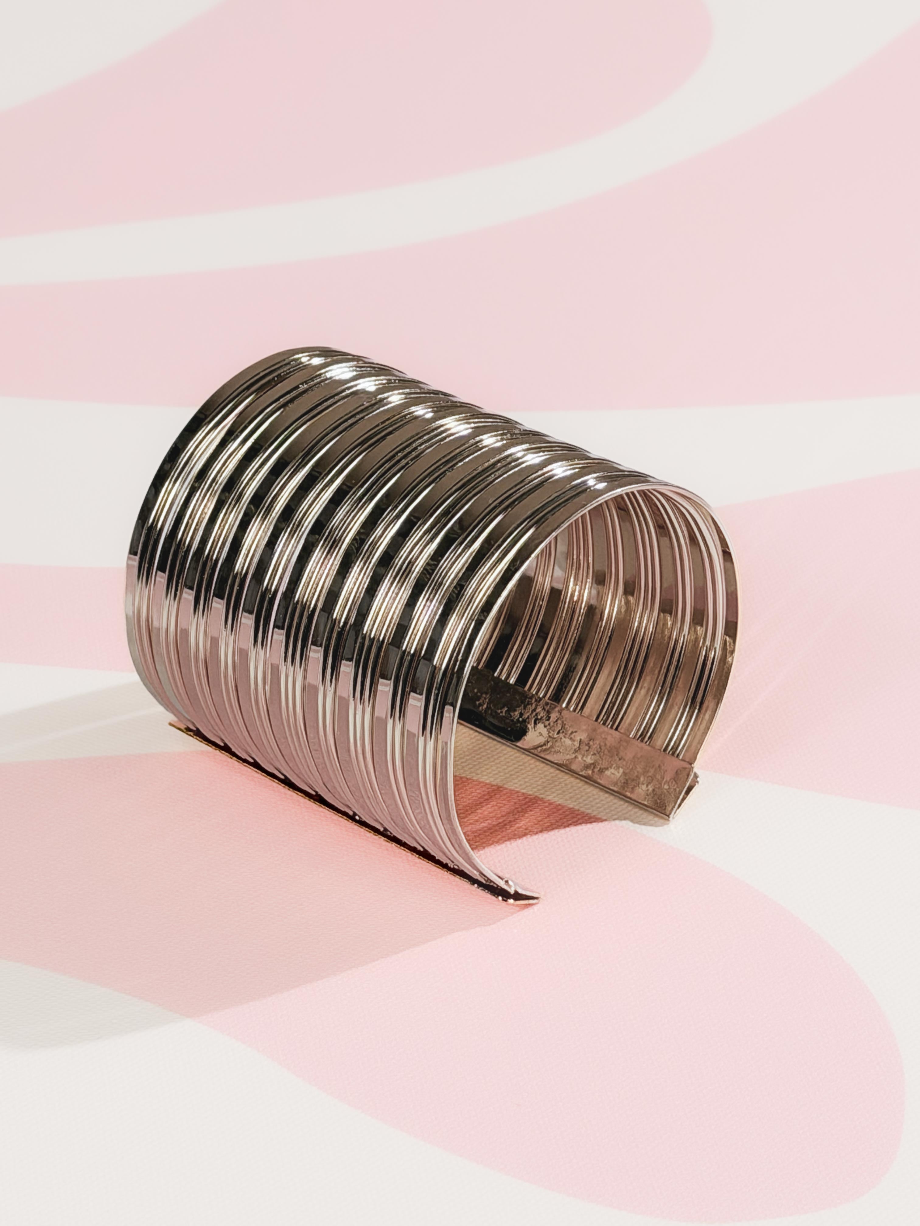 Bracciale Cuff Grande|Colore:Argento