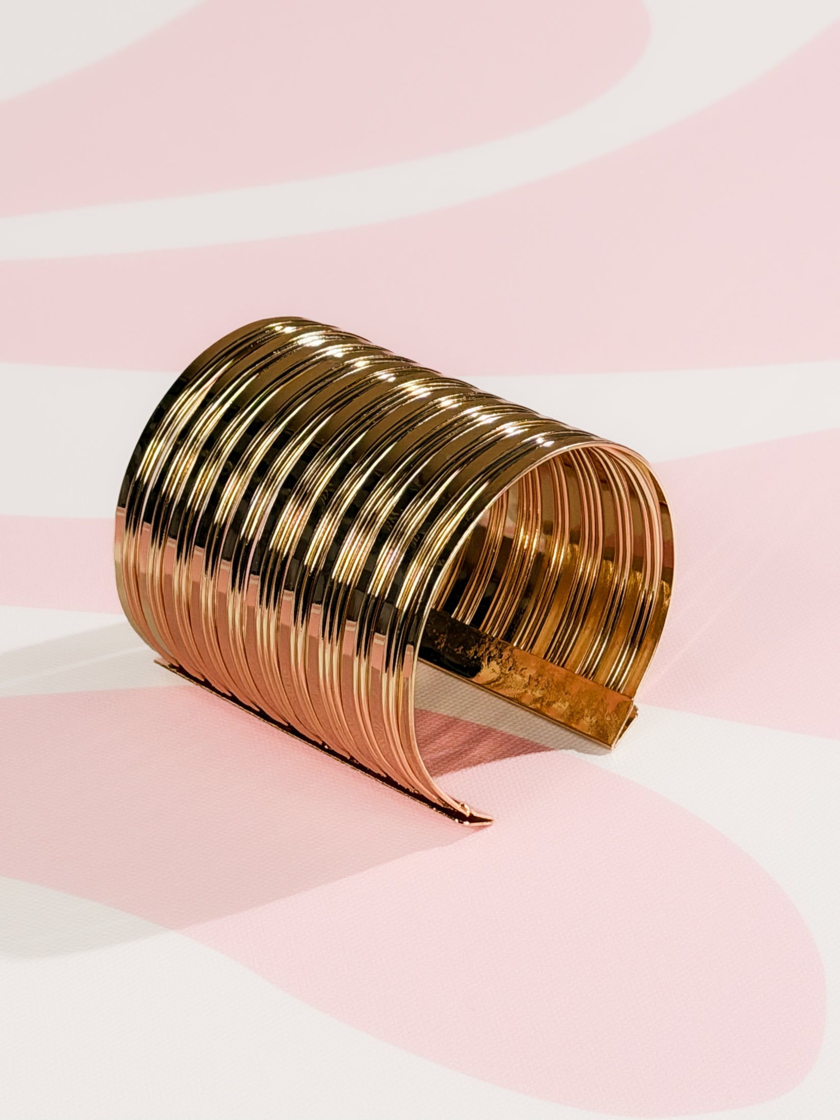 Bracciale Cuff Grande|Colore:Oro