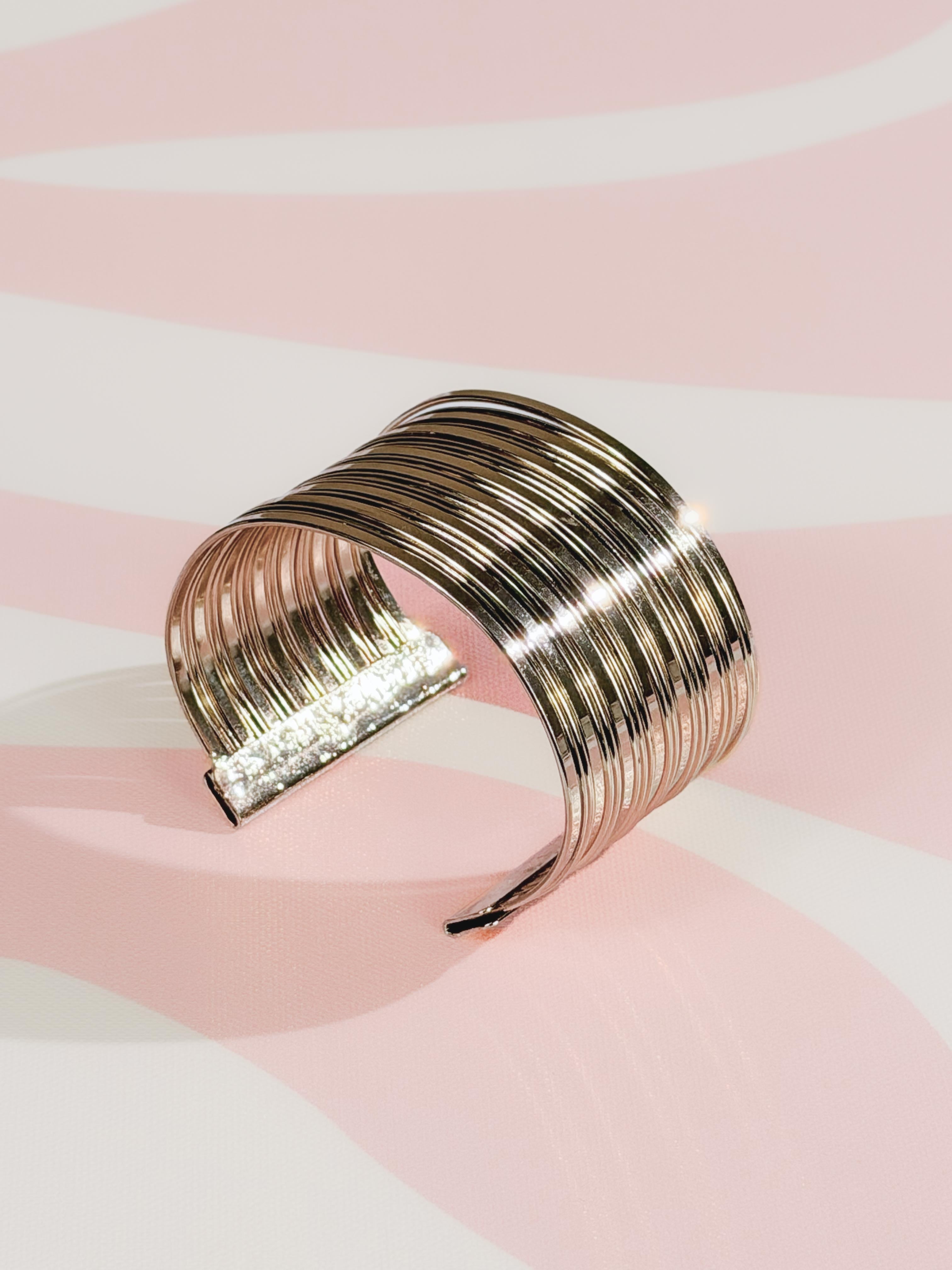 Bracciale cuff medio|Colore:Argento