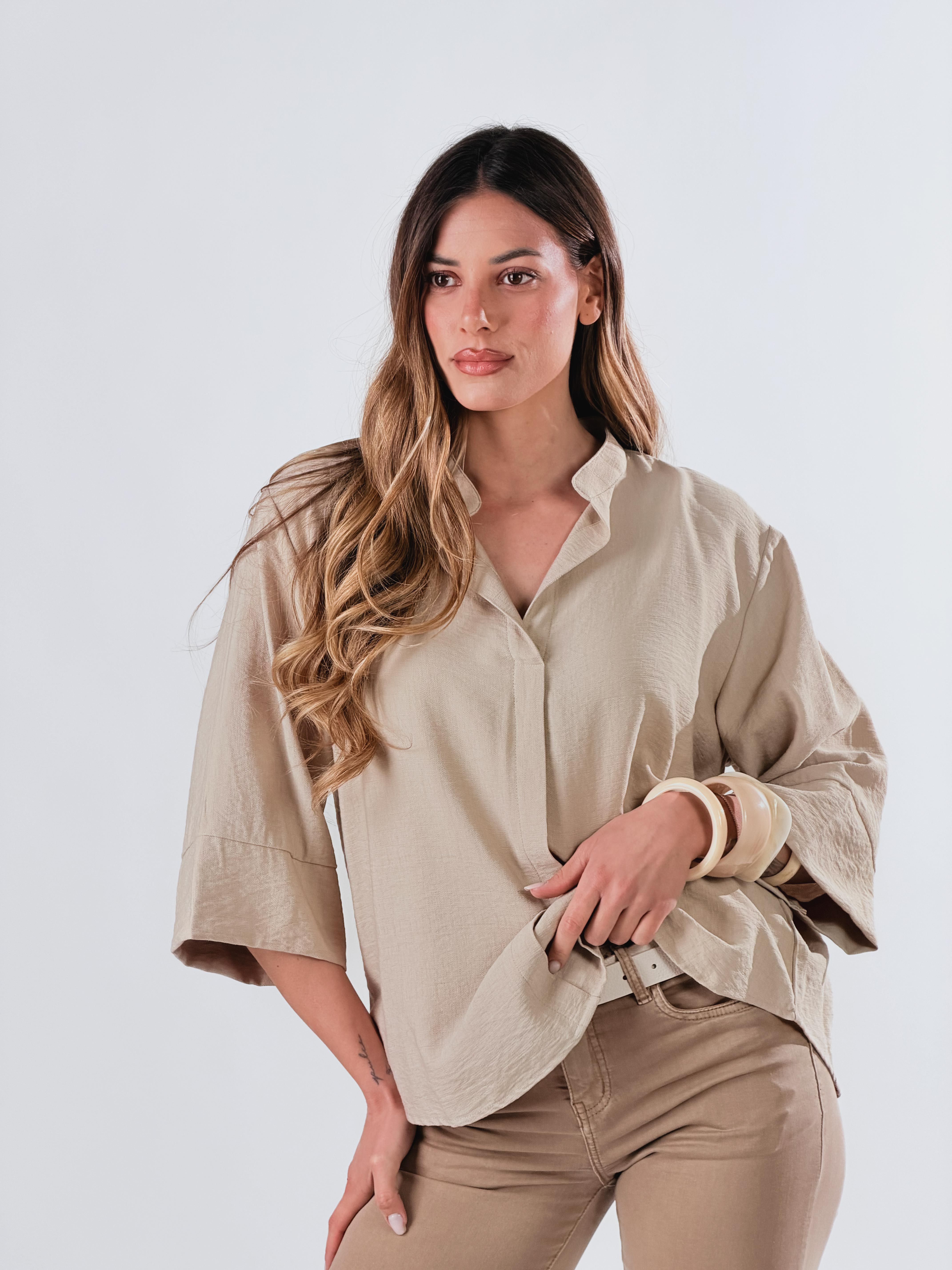 Blusa Viviana|Colore:Beige