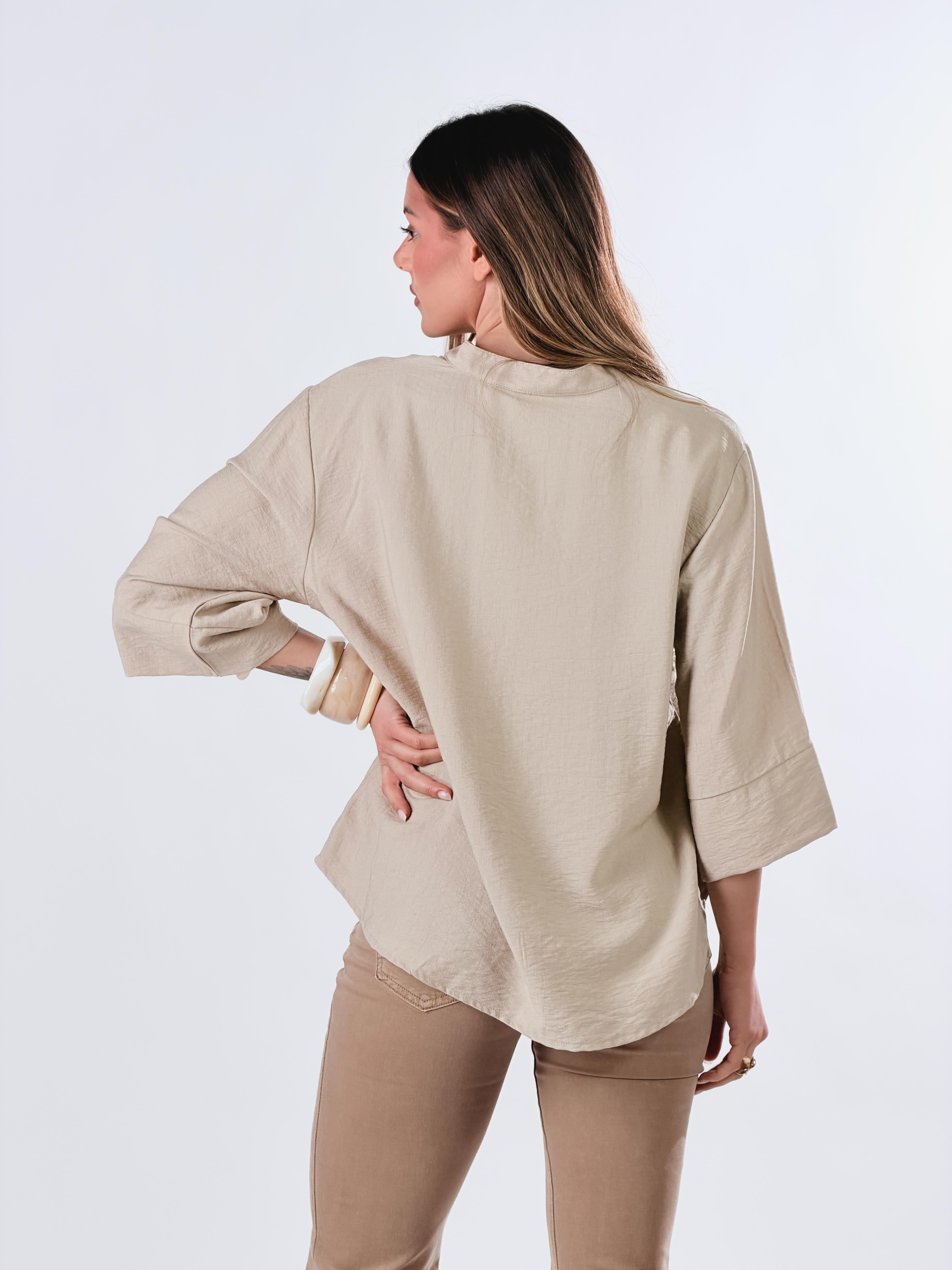 Blusa Viviana|Colore:Beige