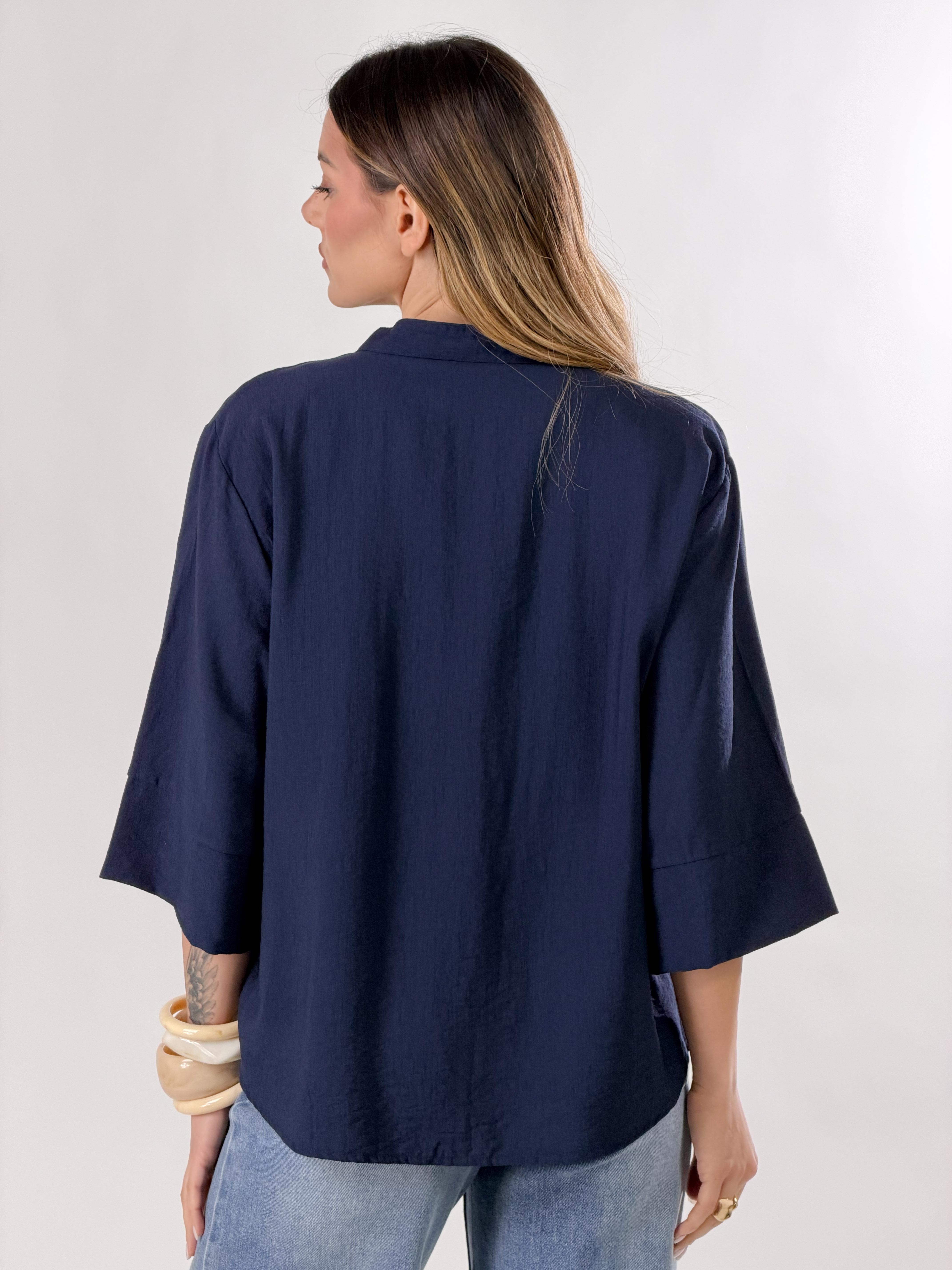 Blusa Viviana|Colore:Blu