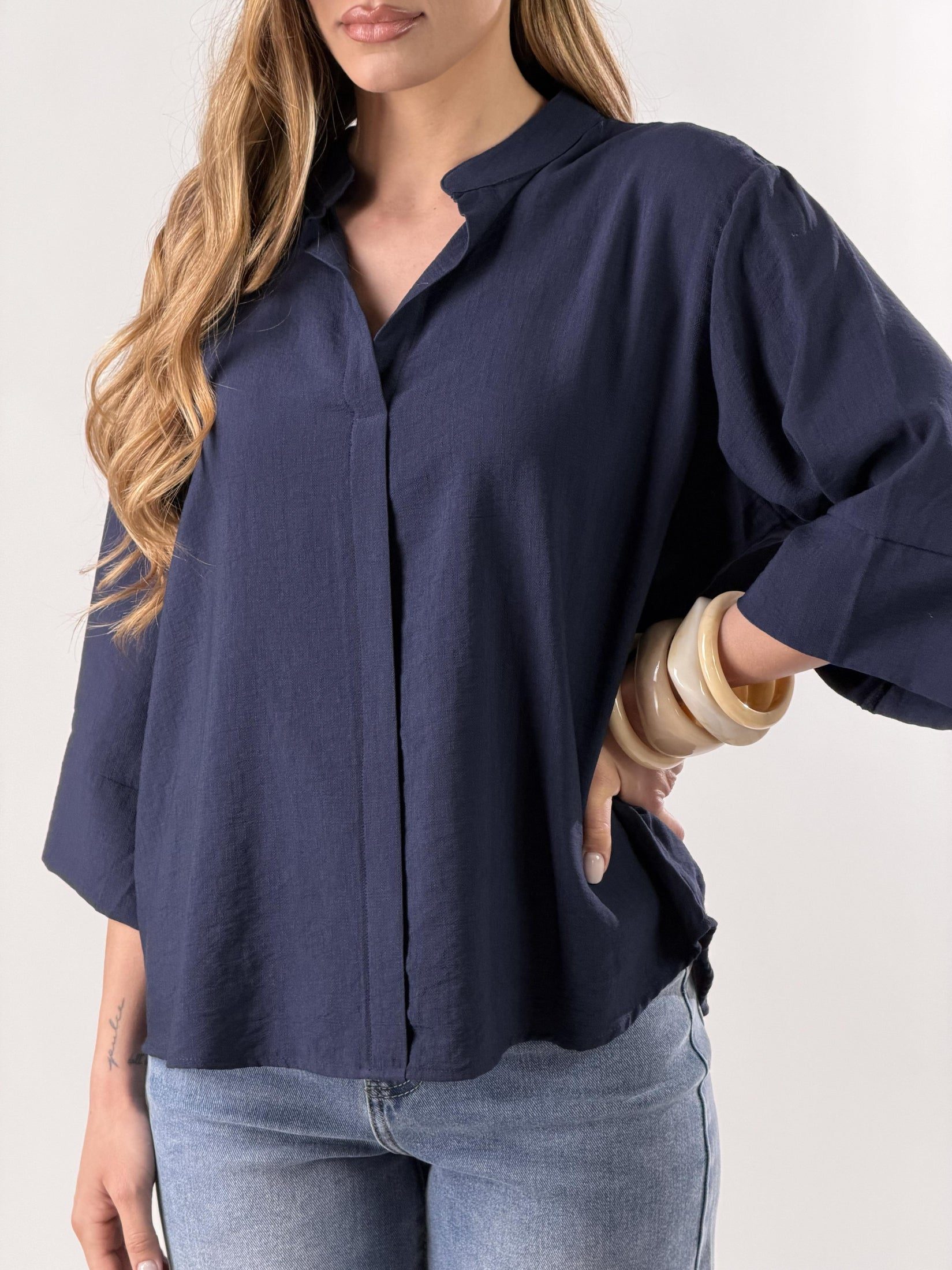 Blusa Viviana|Colore:Blu
