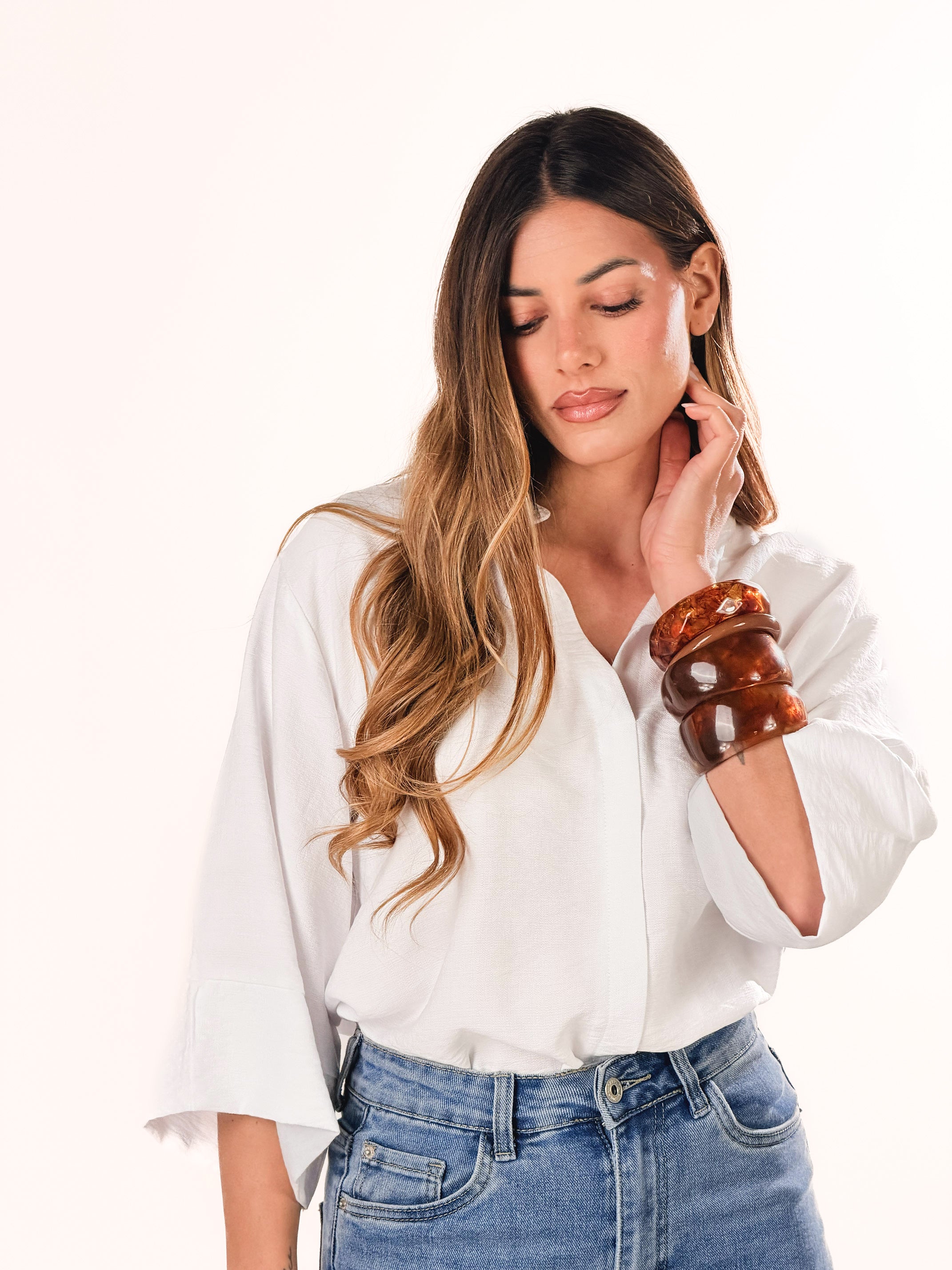 Blusa Viviana|Colore:Bianco