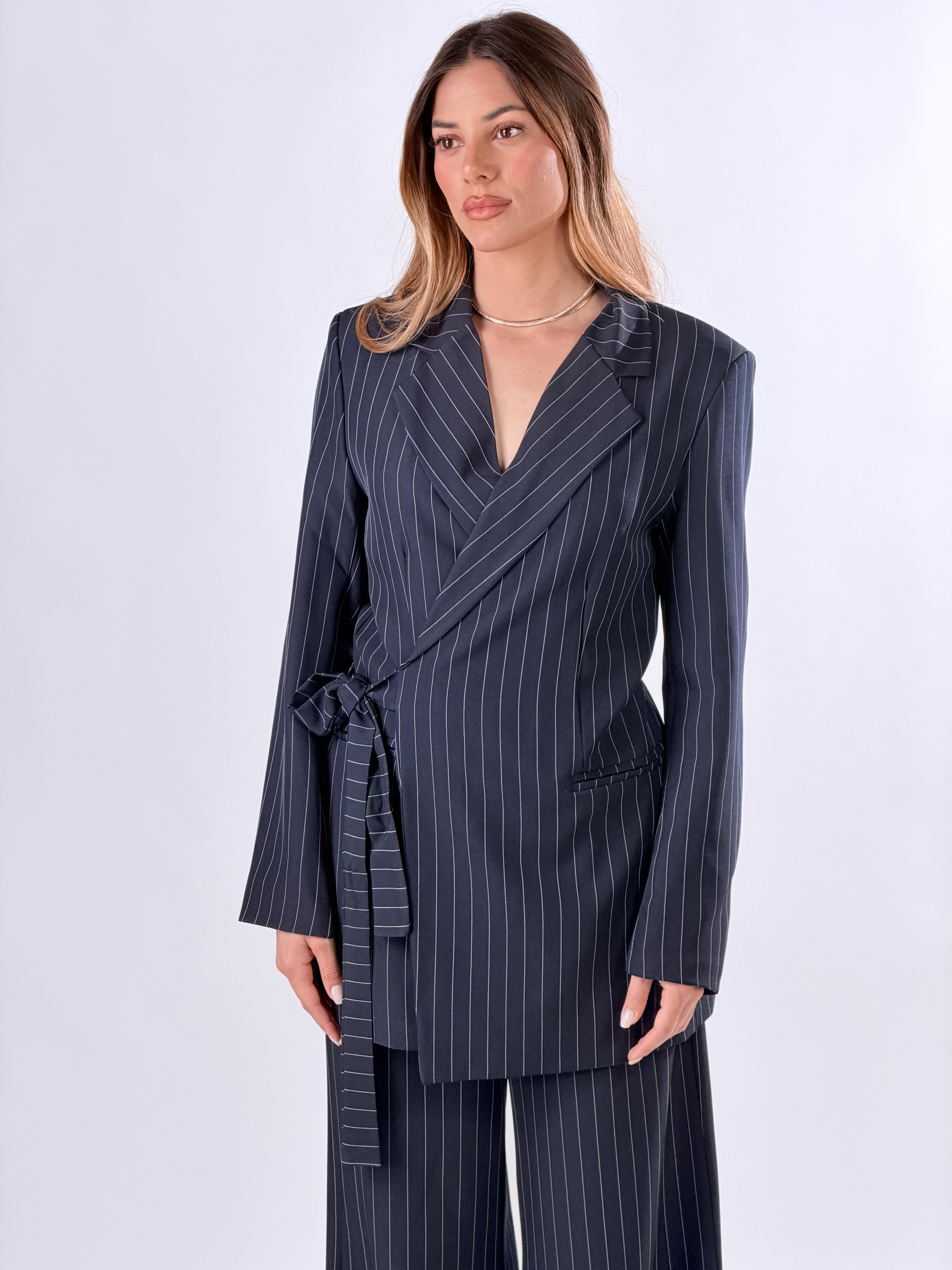 Tailleur Kimono|Colore:Blu