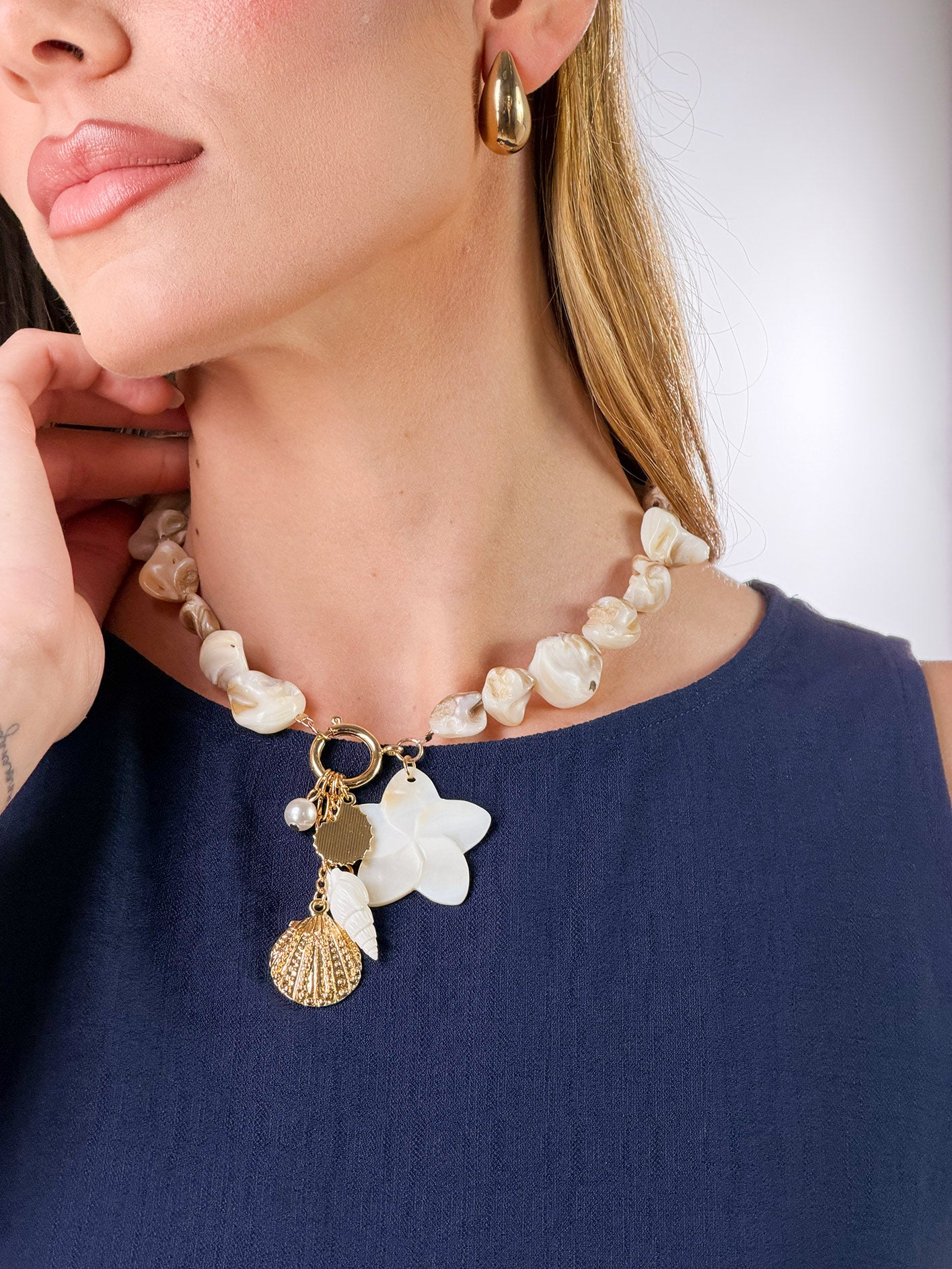 Collana Conchiglie|Colore:Oro