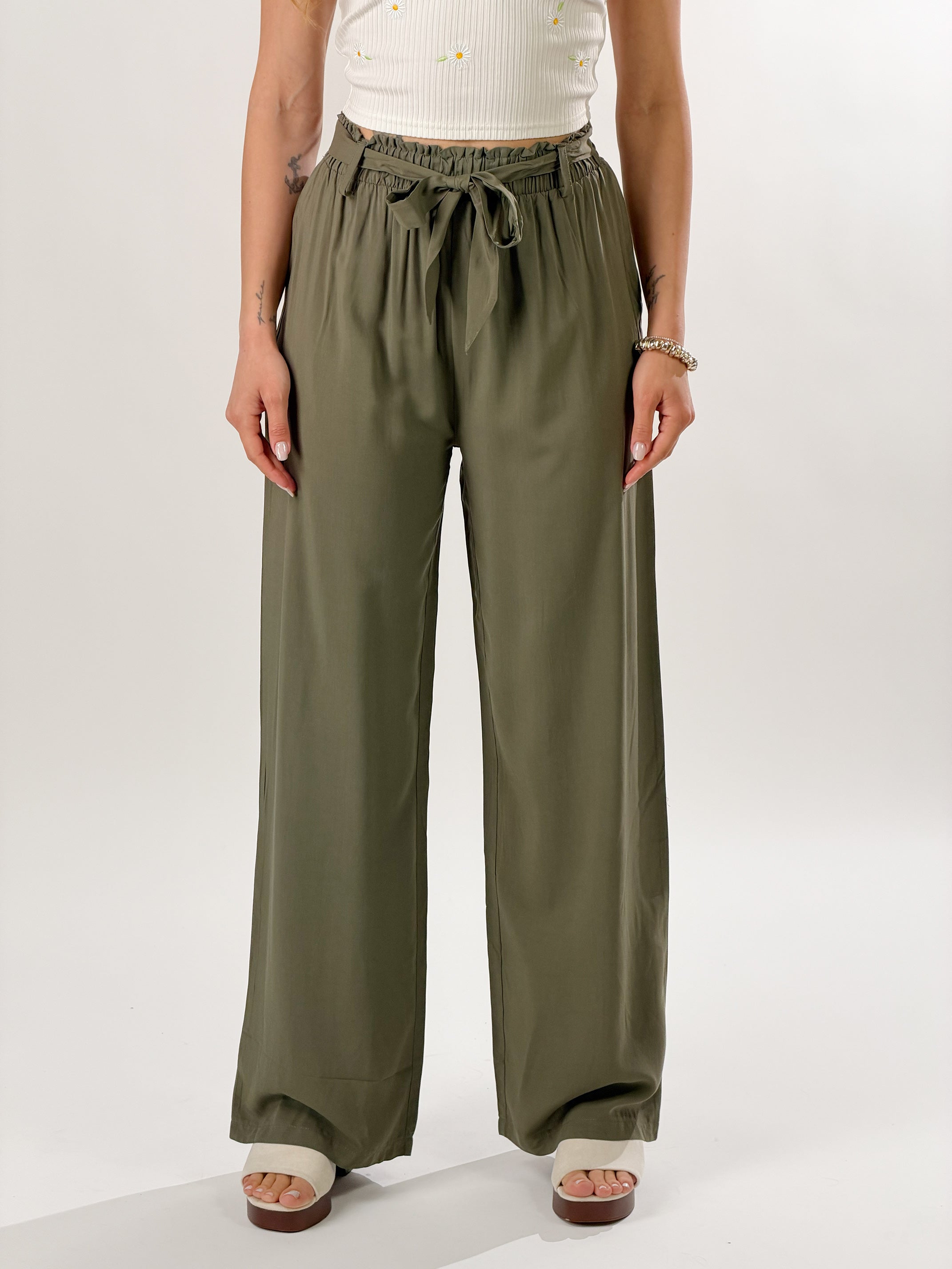 Pantalone Lisbona|Colore:Salvia