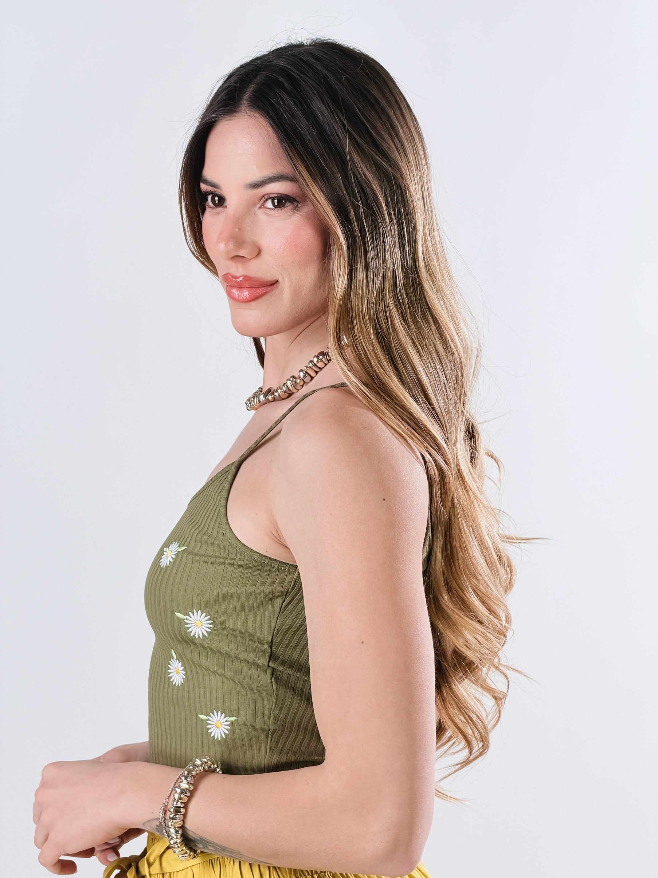 Top crop Maggie|Colore:Salvia