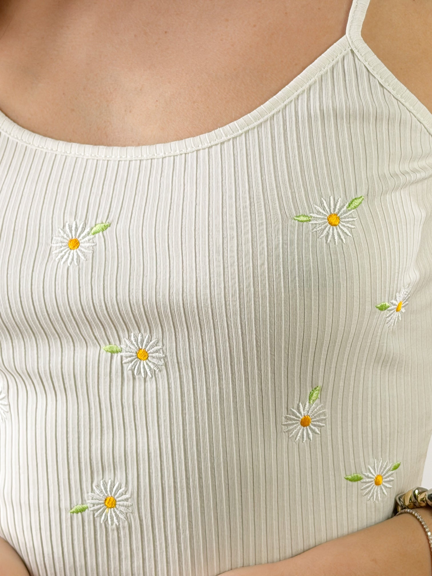 Top crop Maggie|Colore:Bianco latte