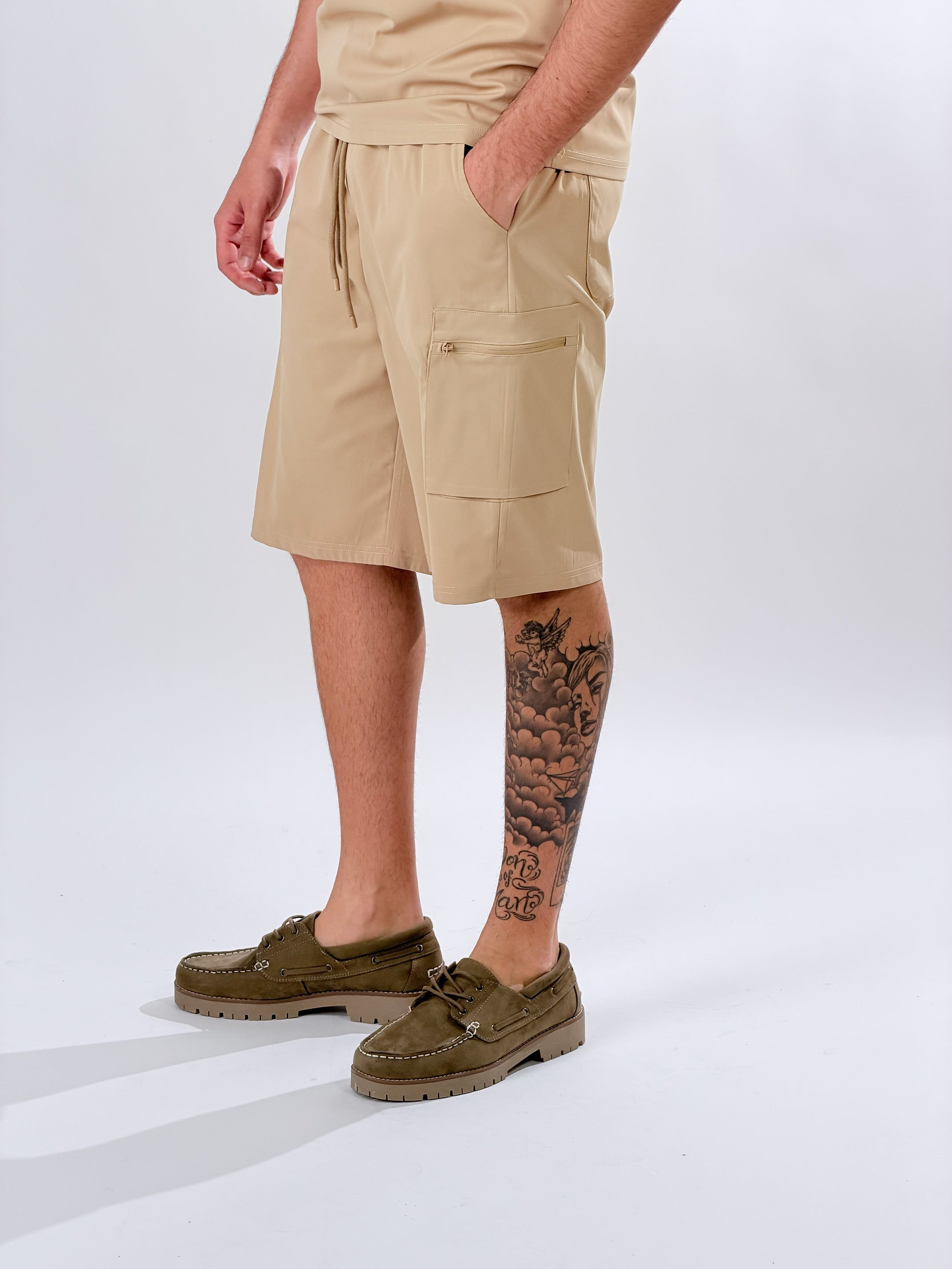 Bermuda tecnico|Colore:Beige