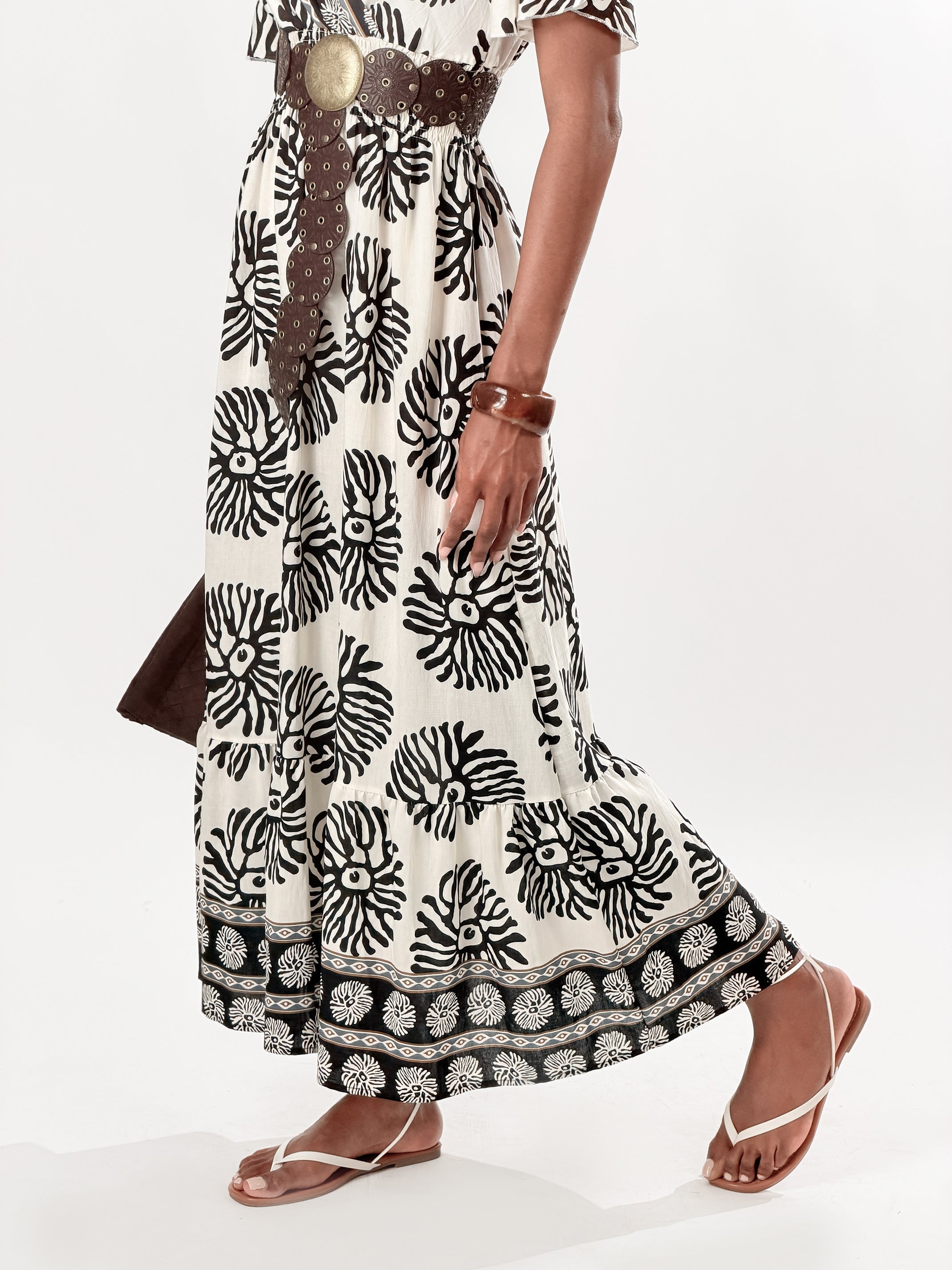 Vestito Boho|Colore:Nero