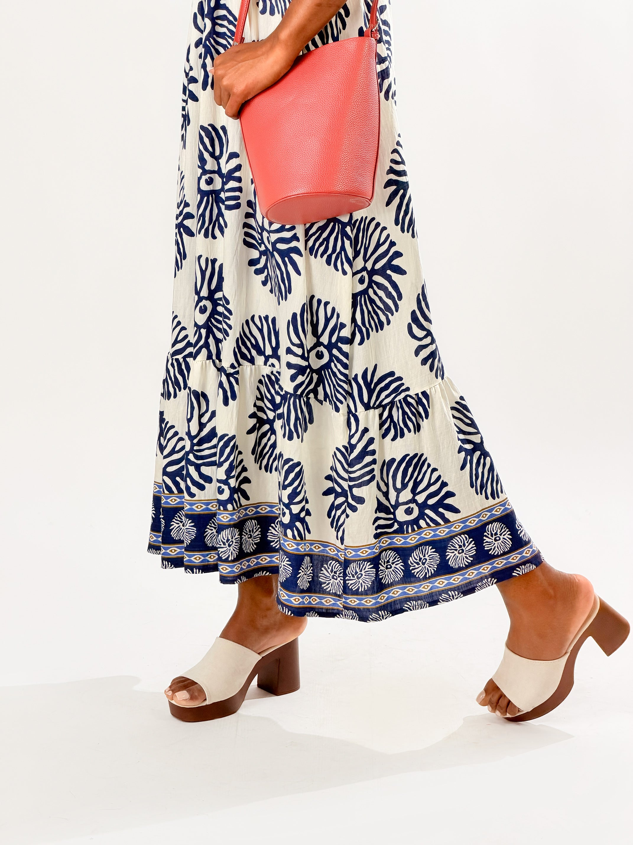 Vestito Boho|Colore:Blu