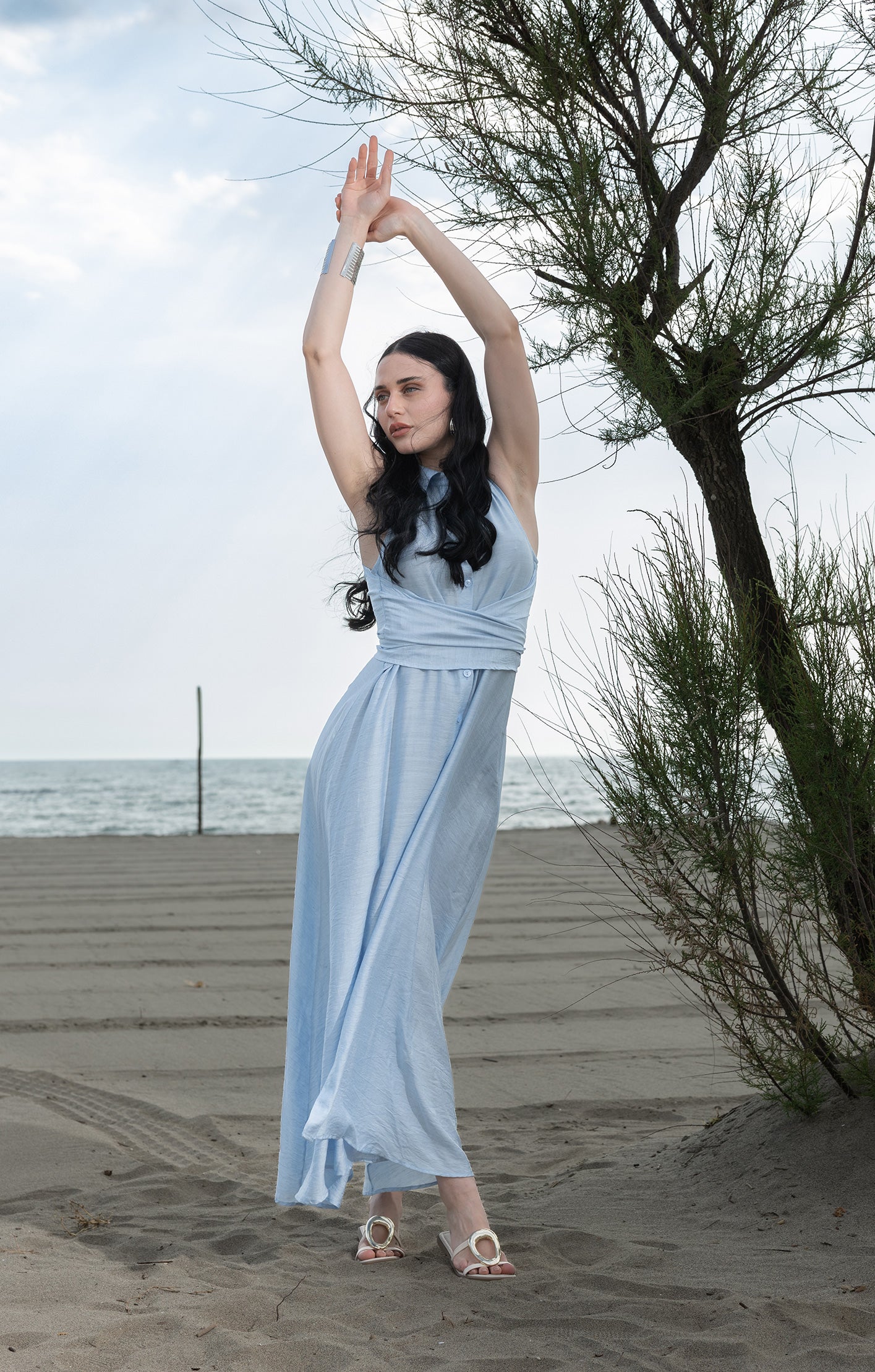 Vestito Sharon|Colore:Blu