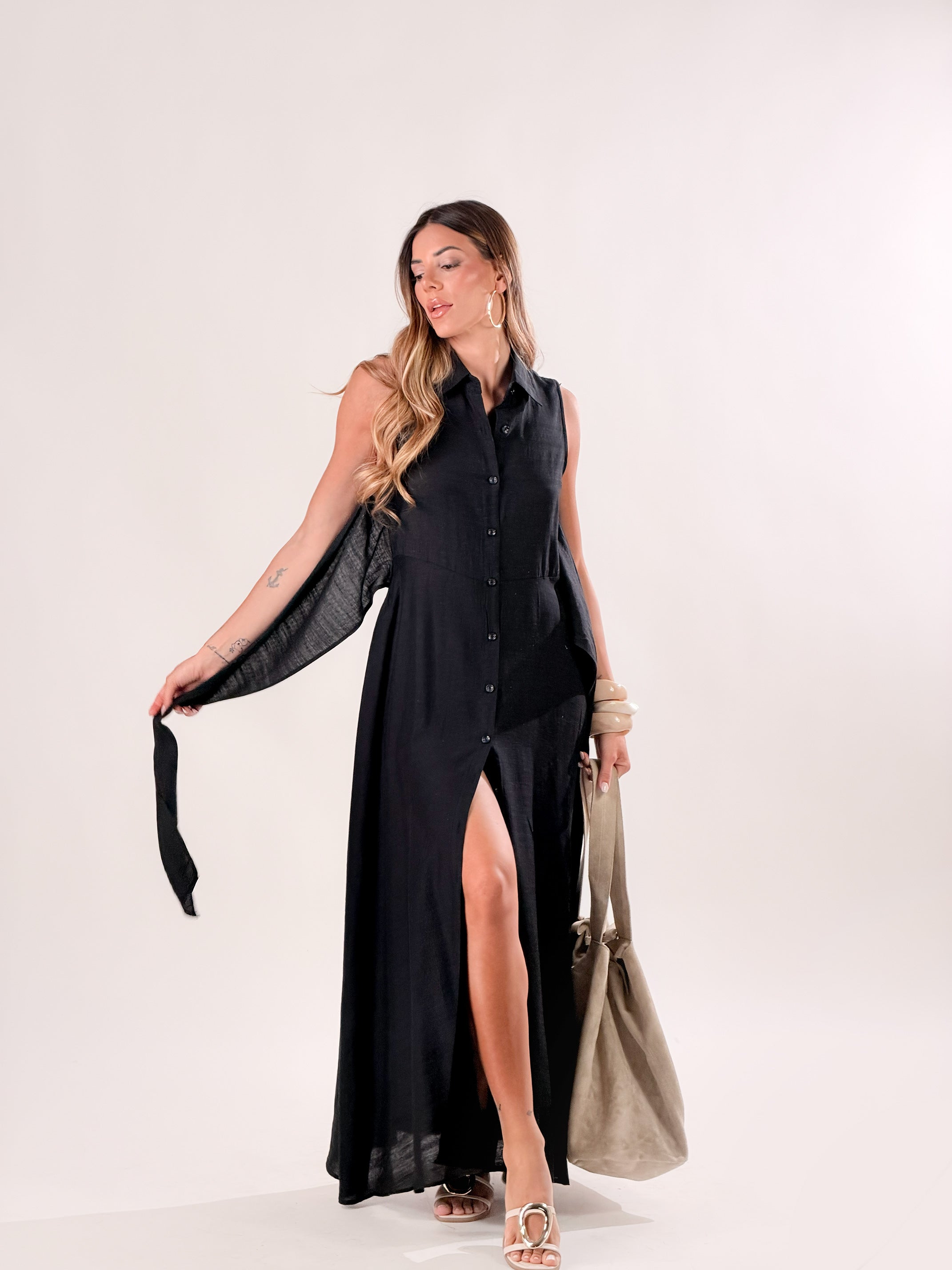 Vestito Sharon|Colore:Nero