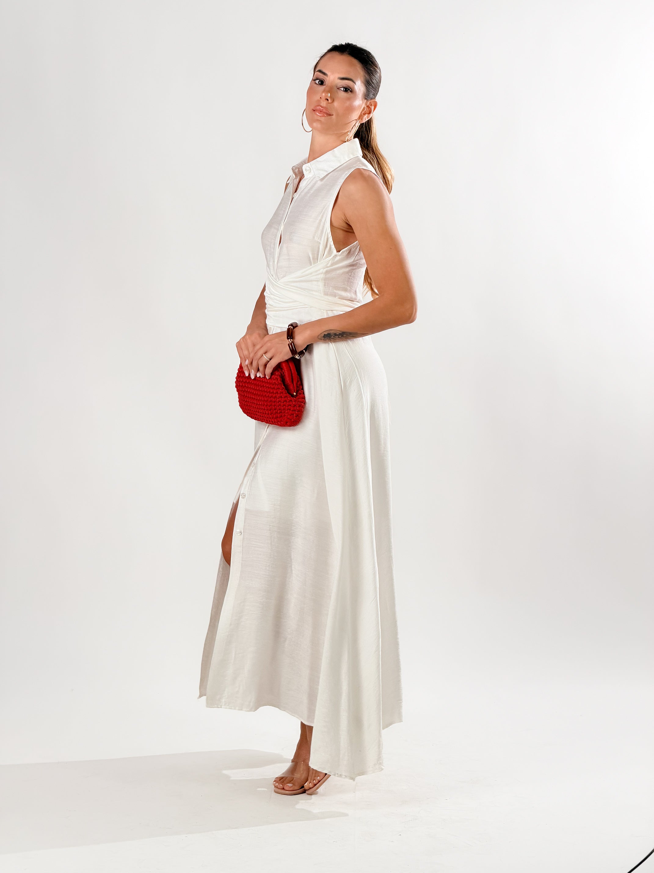 Vestito Sharon|Colore:Bianco