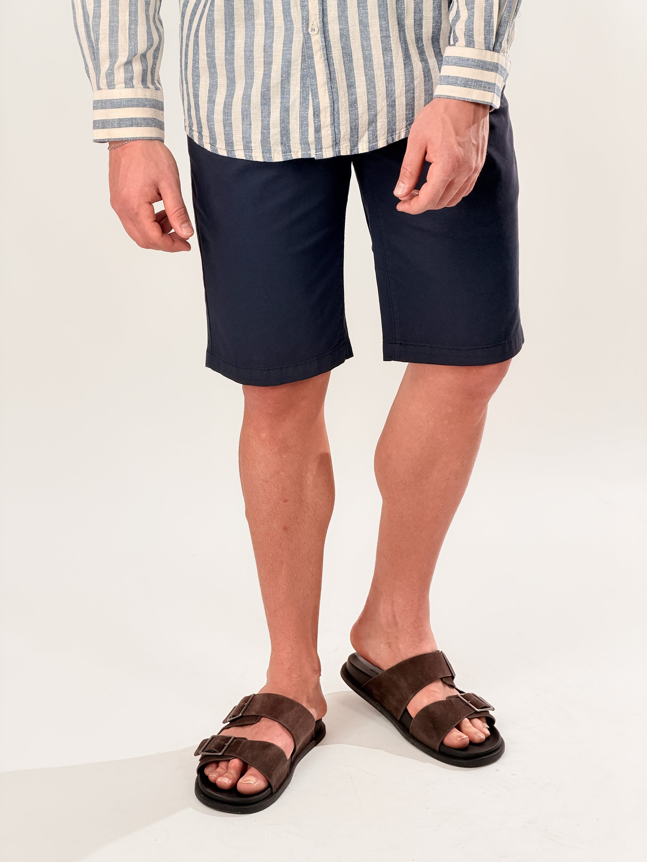 Bermdua Chino regular fit|Colore:Blu