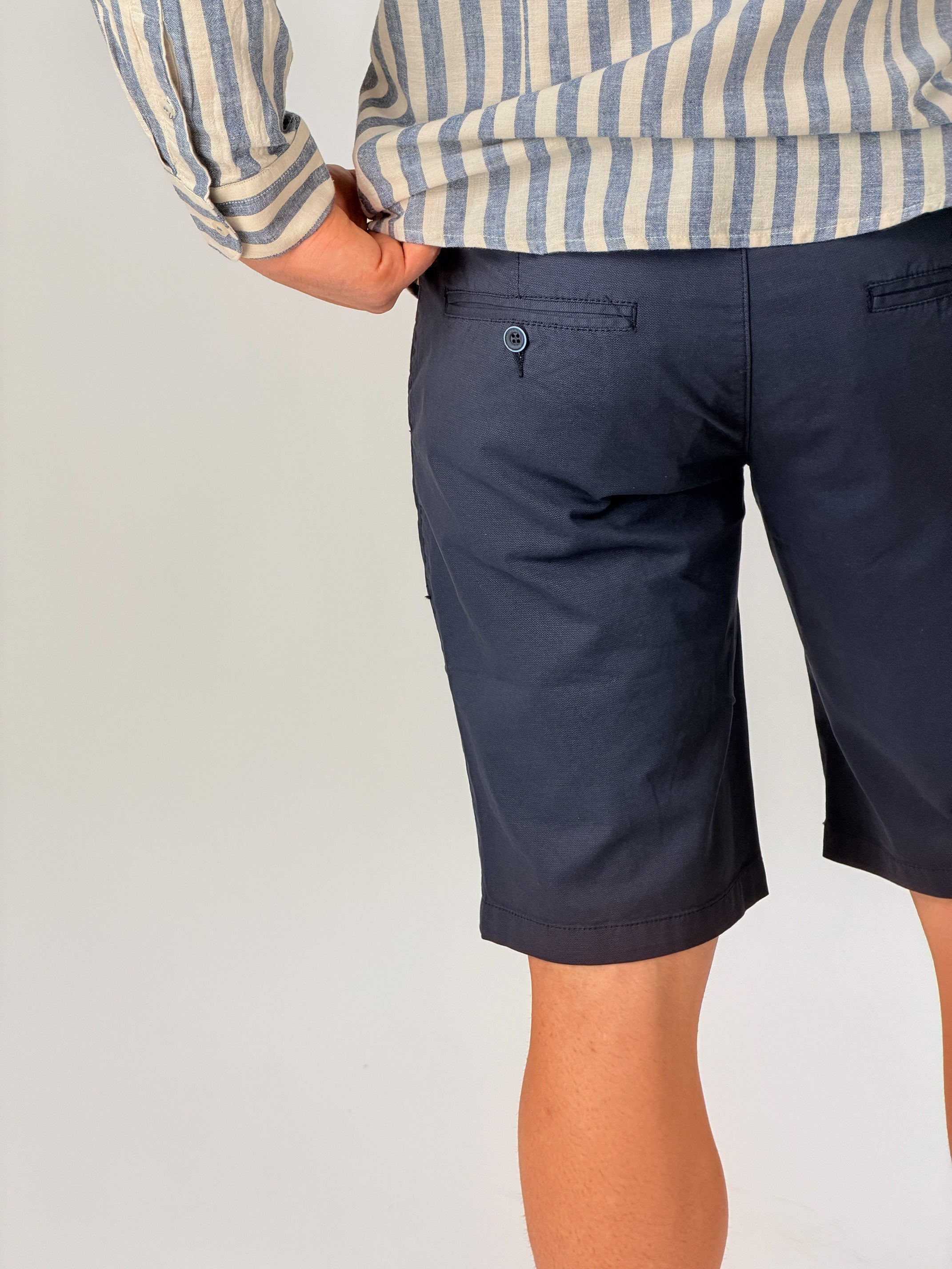 Bermdua Chino regular fit|Colore:Blu