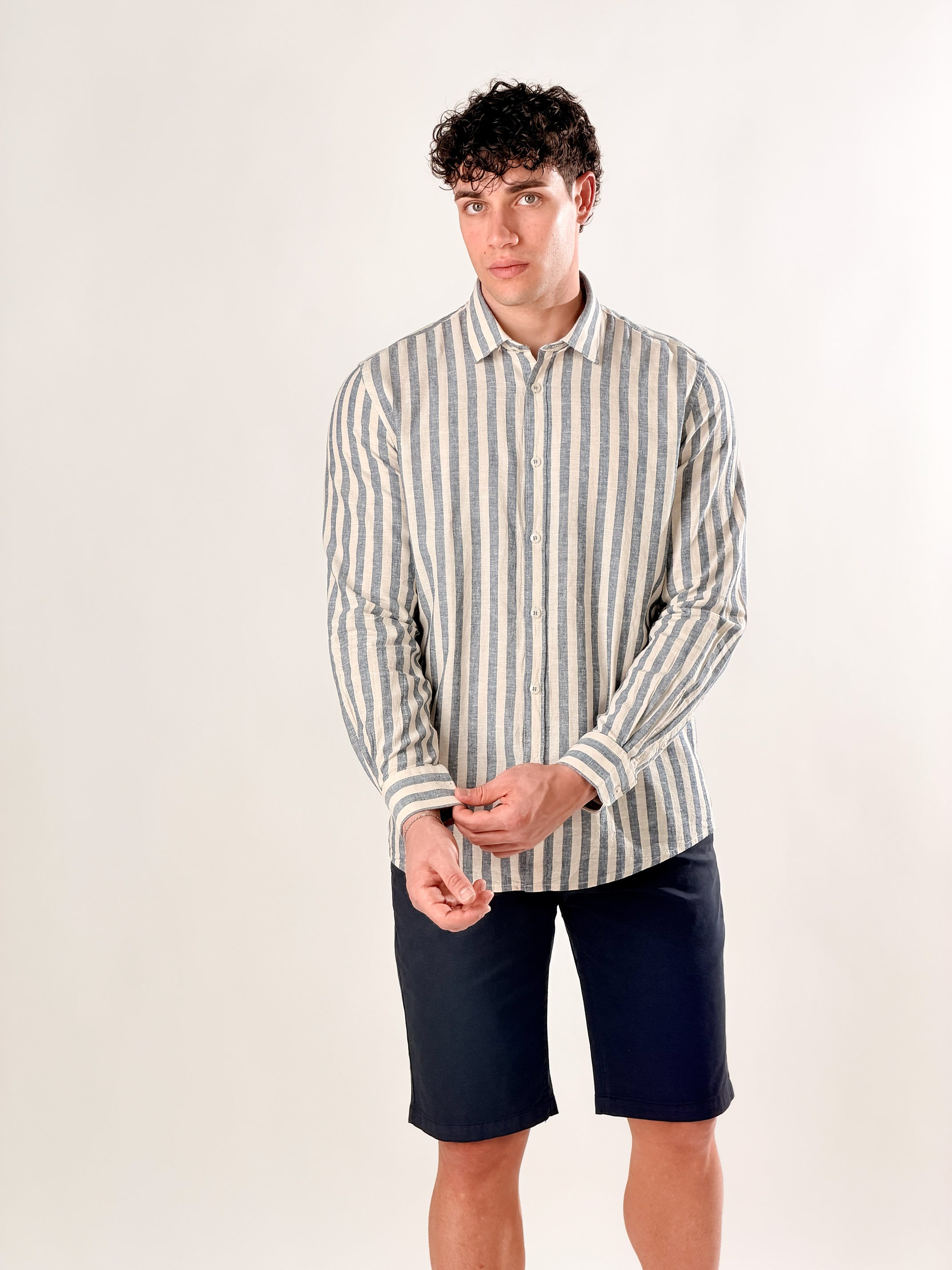 Bermdua Chino regular fit|Colore:Blu