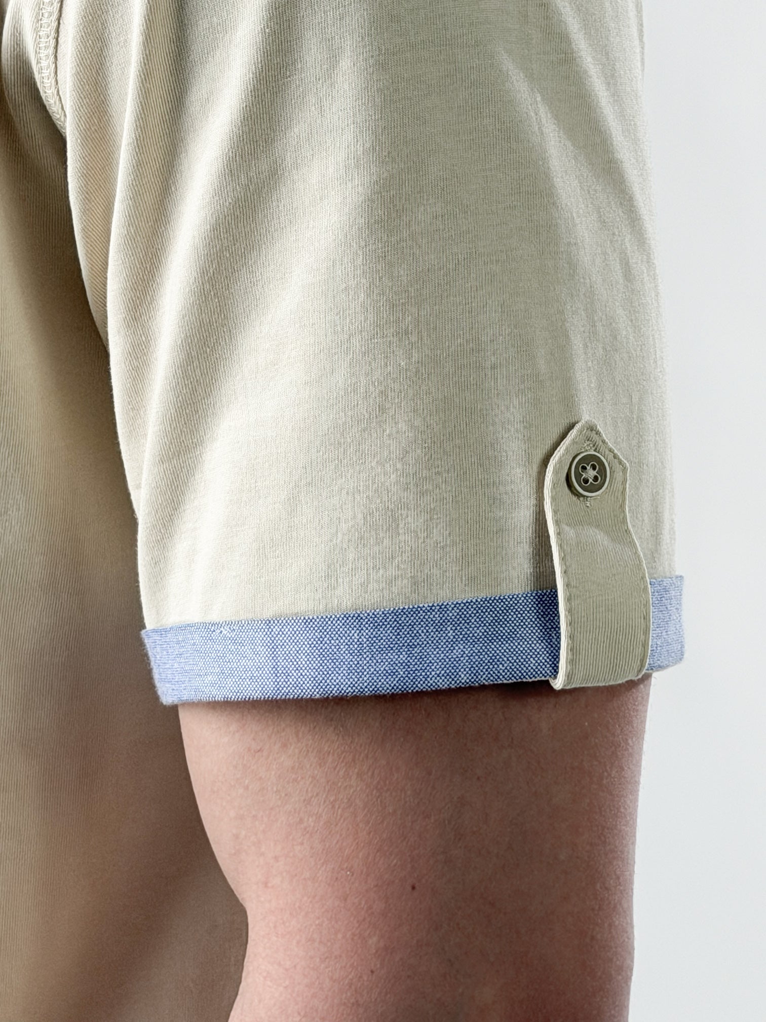 T-Shirt Roll tab |Colore:Beige