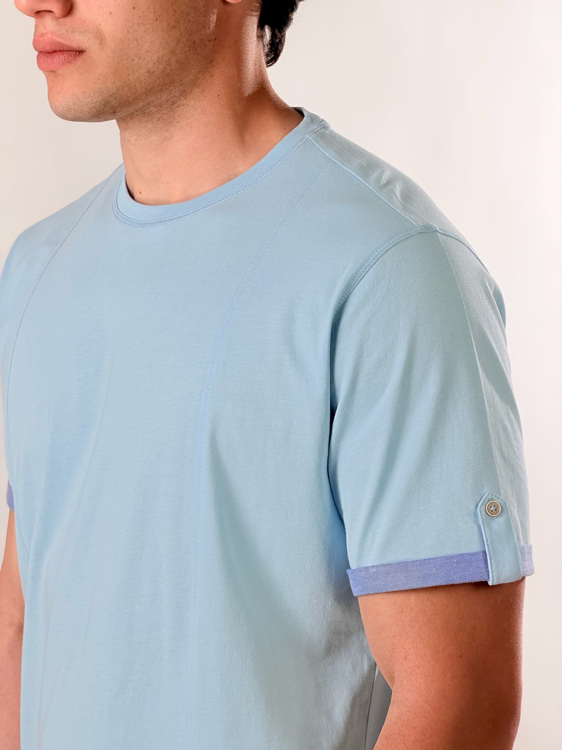 T-Shirt Roll tab |Colore:Polvere