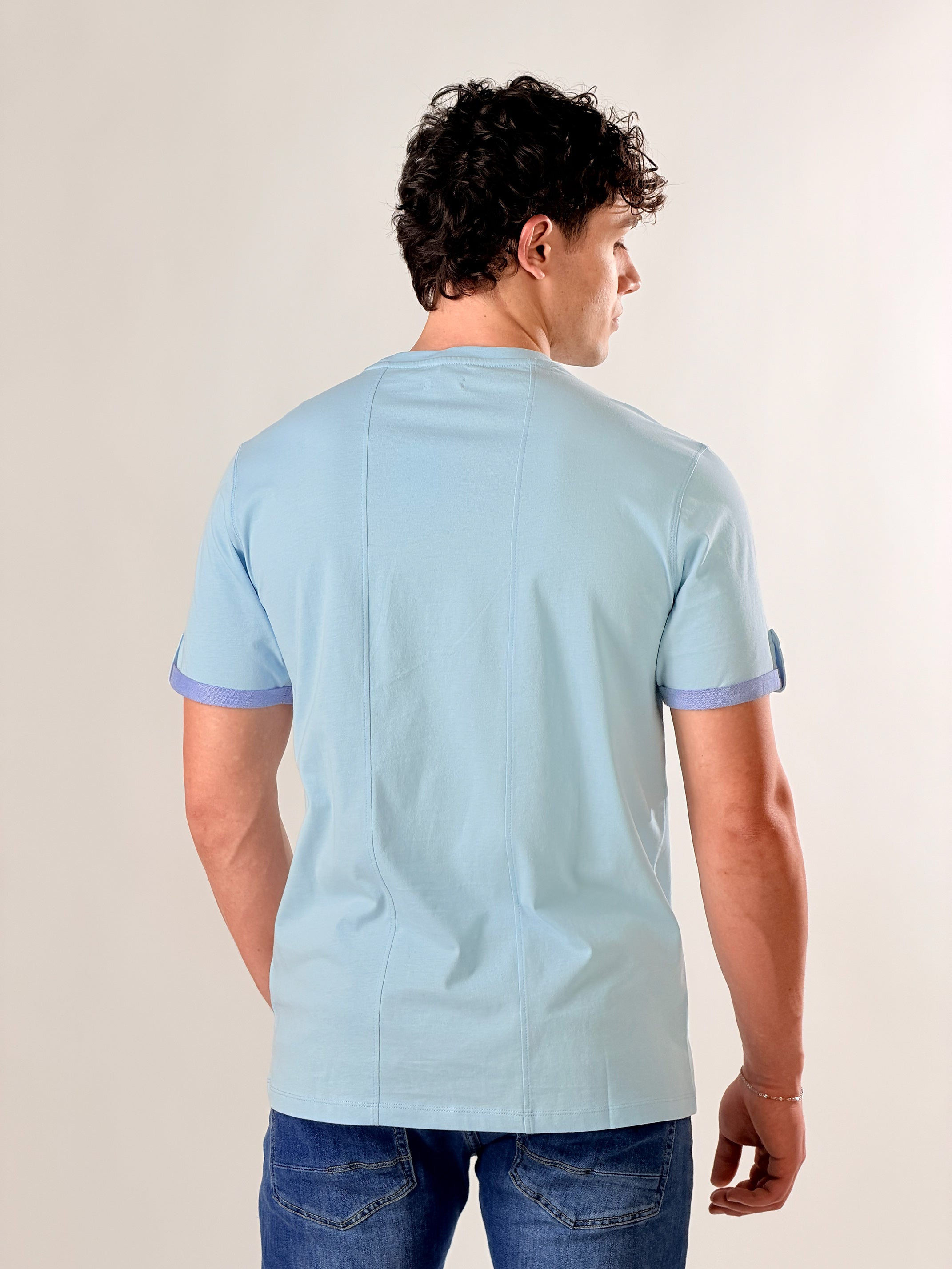 T-Shirt Roll tab |Colore:Polvere