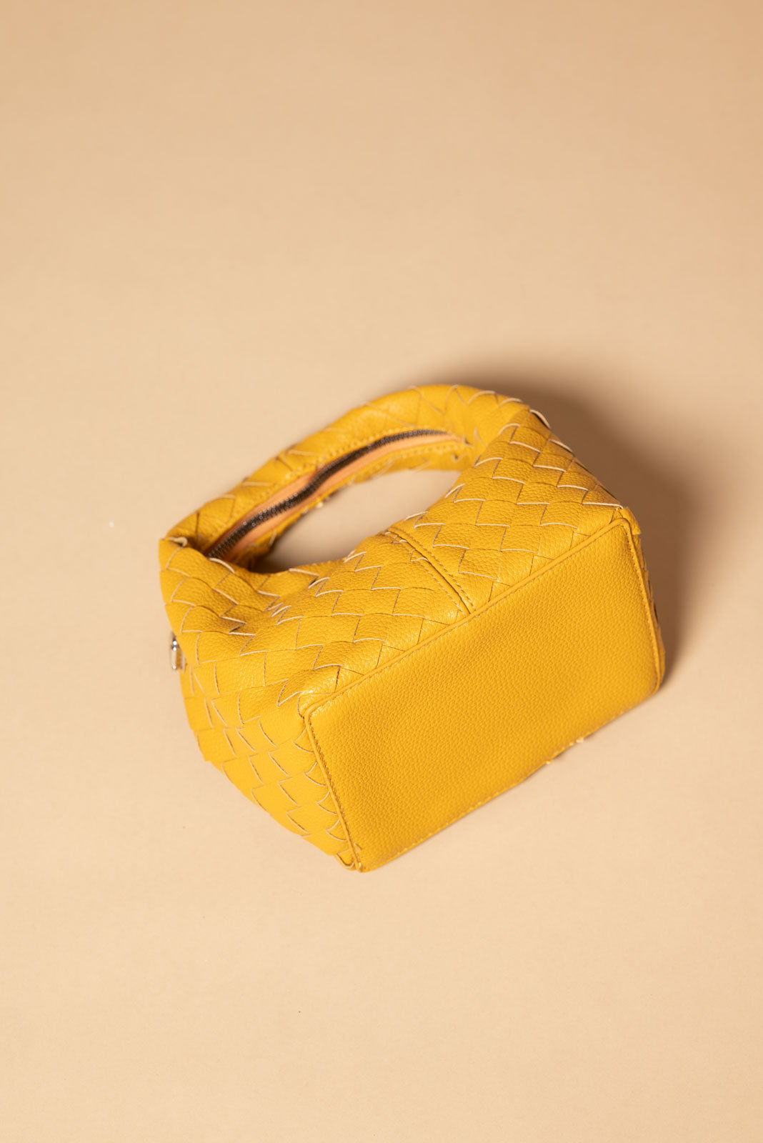 Mini Bags intrecciata|Colore:Giallo
