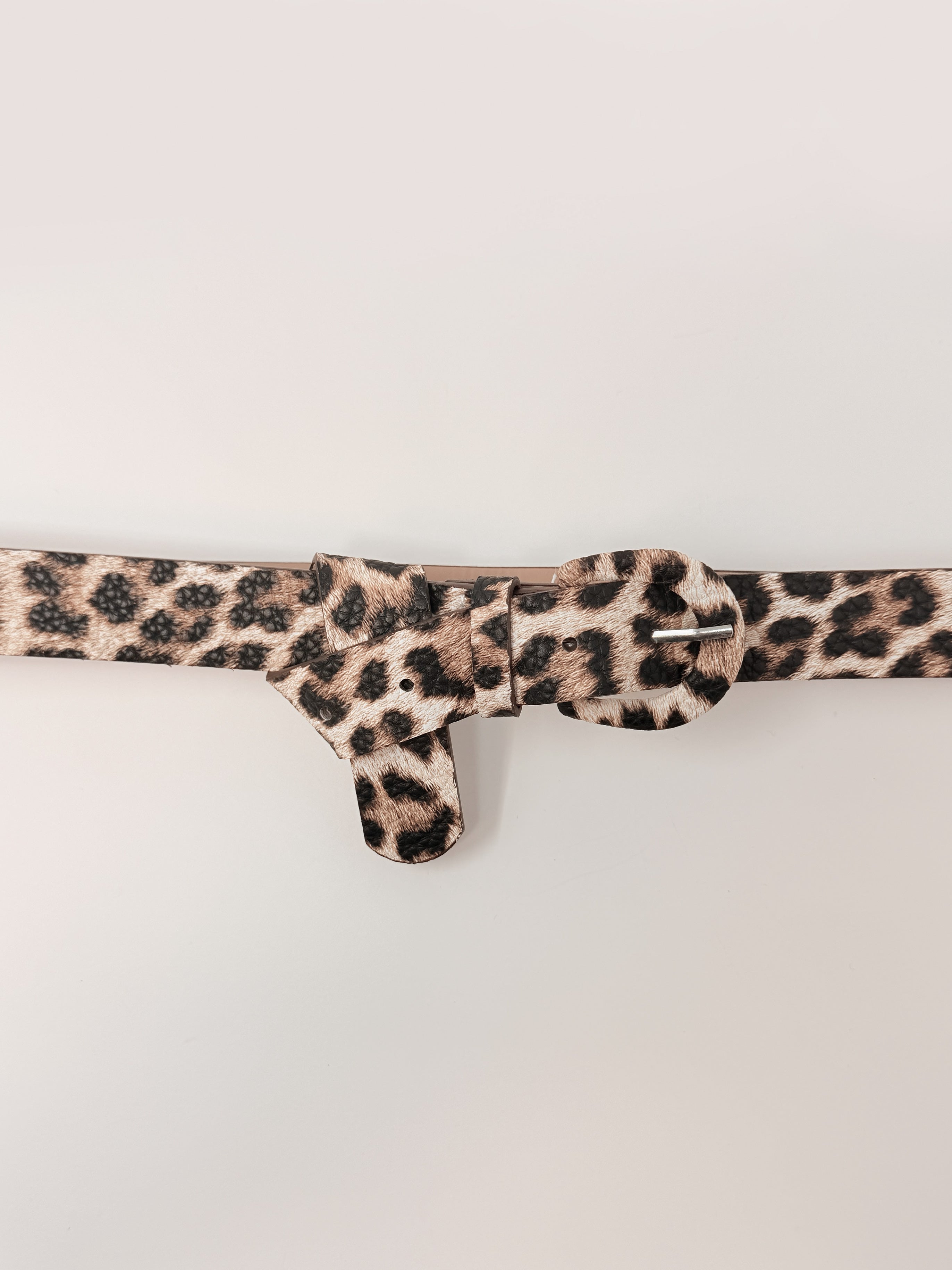 Cintura Animalier effetto pelle|Colore:Leopardato