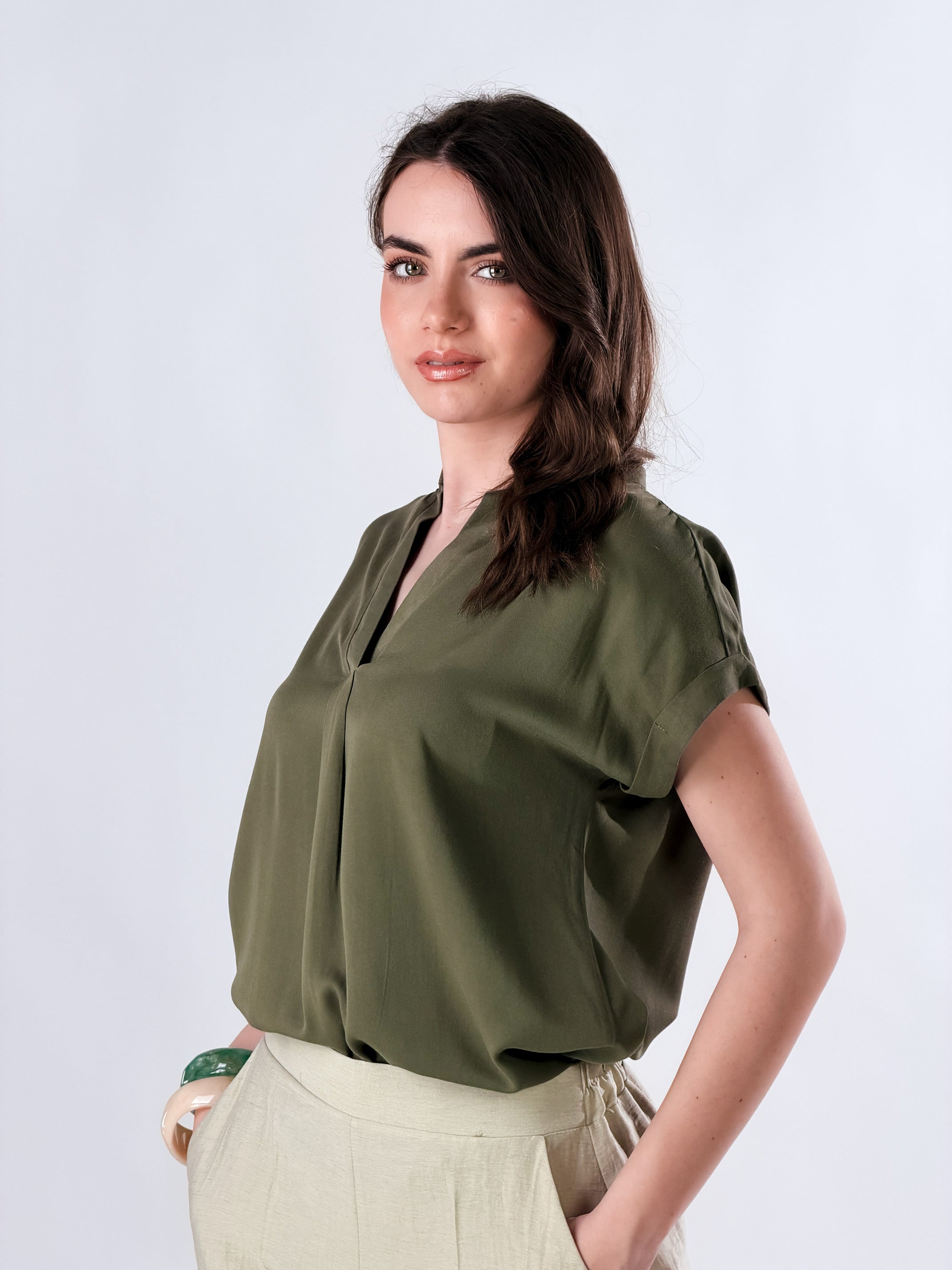 Blusa Camy |Colore:Salvia