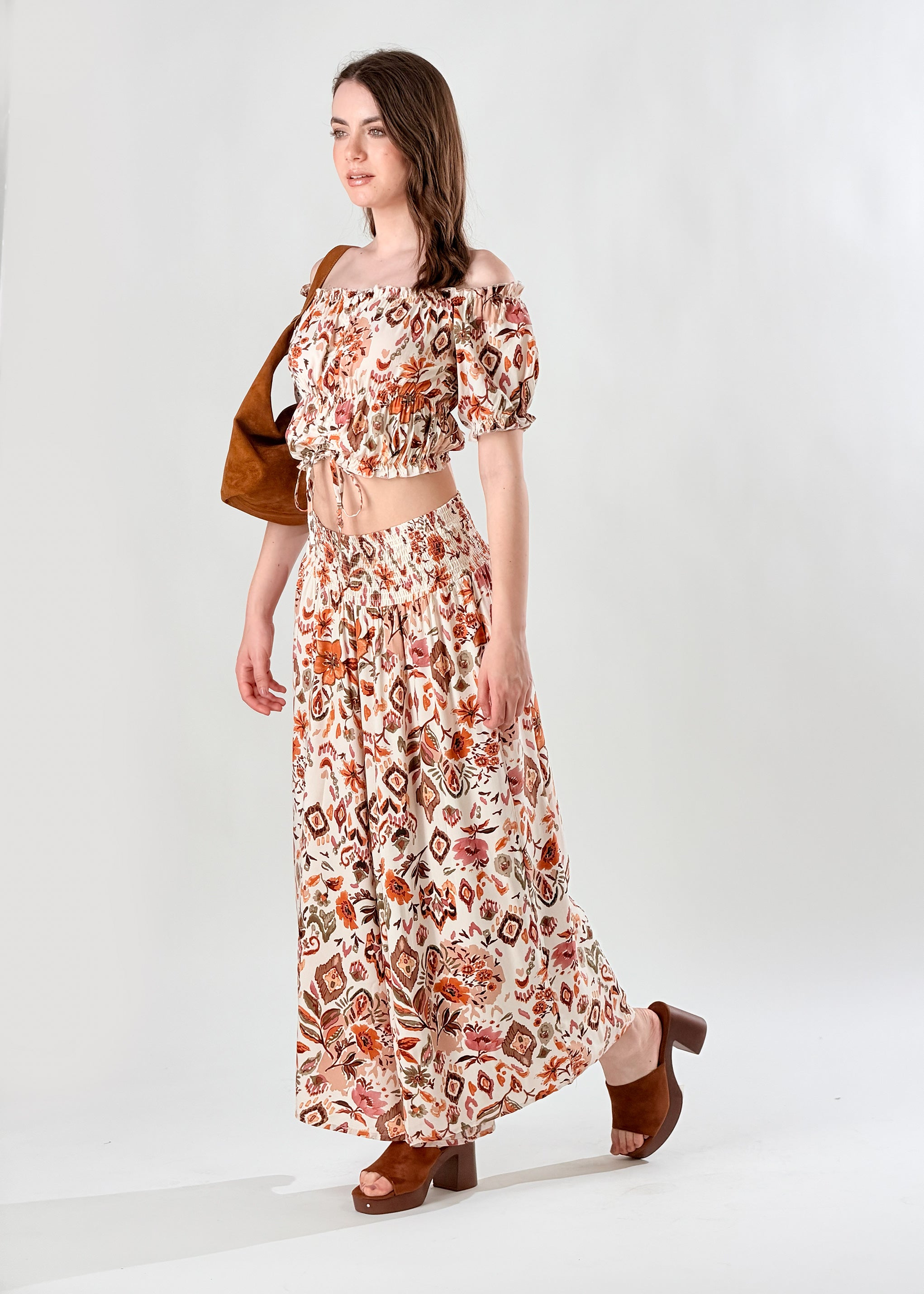 Pantagonna Harem fantasia Boho|Colore:Cipolla/tabacco
