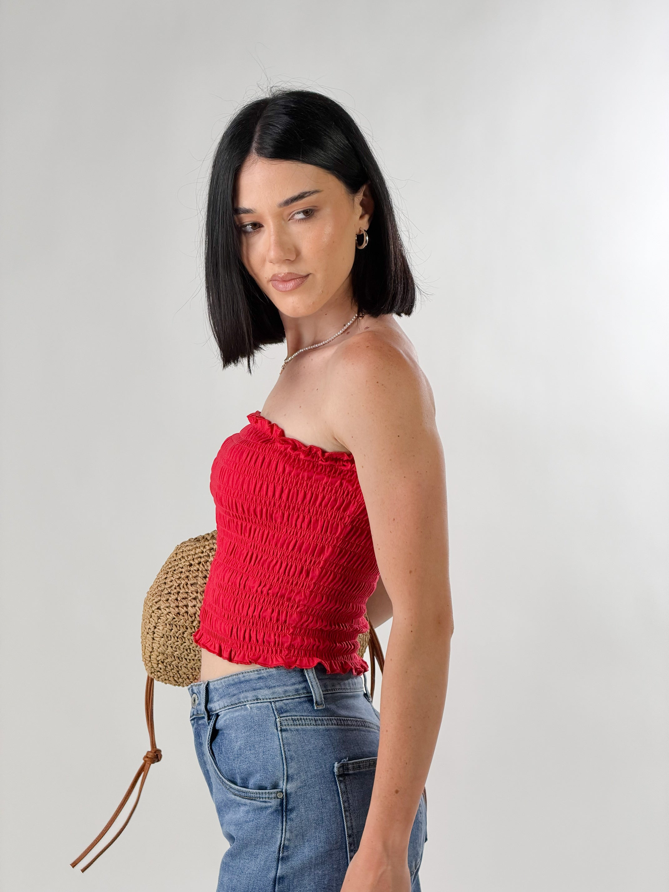 Bandeau|Colore:Rosso tomato
