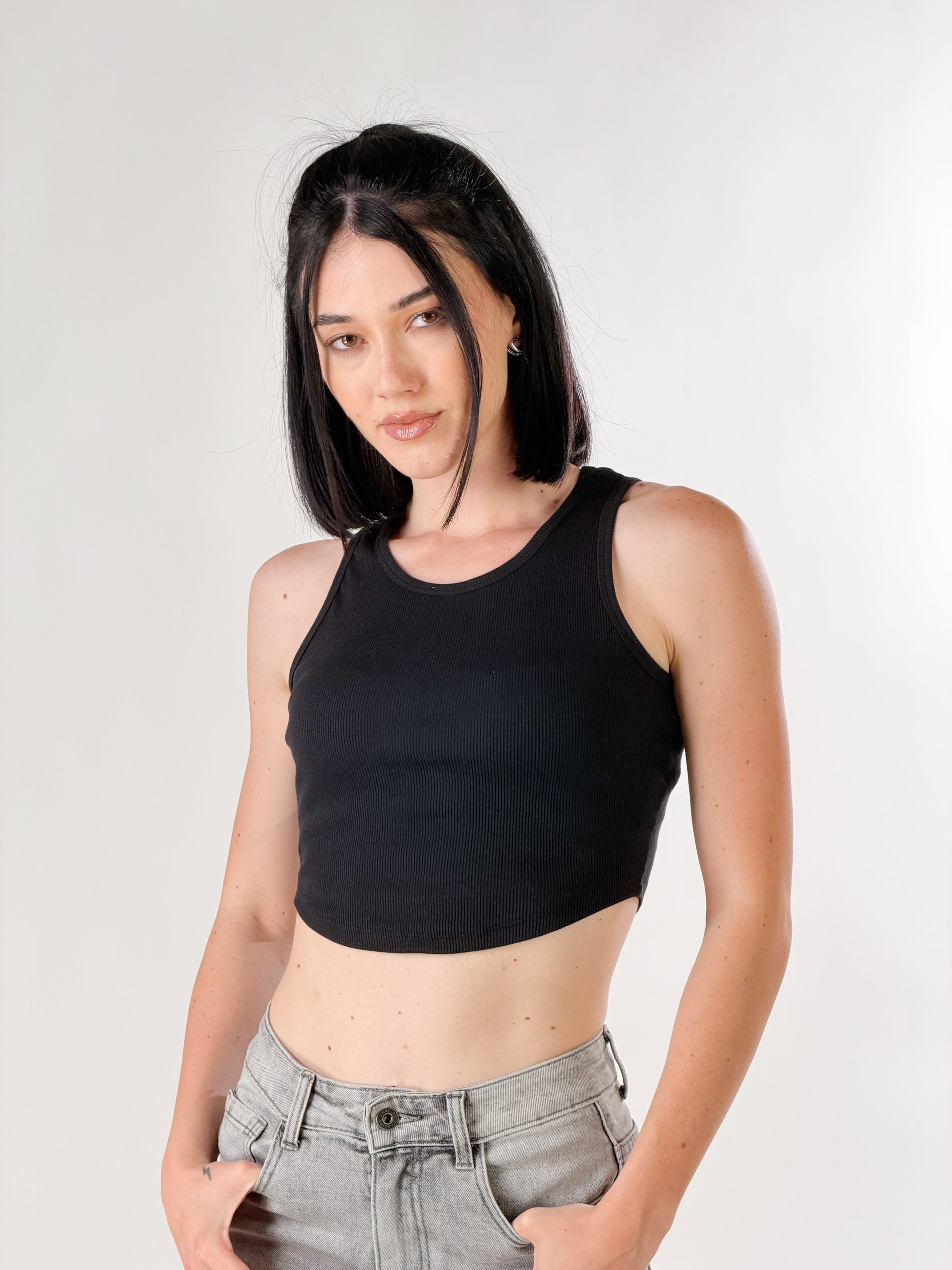 Top Vogatore|Colore:Nero