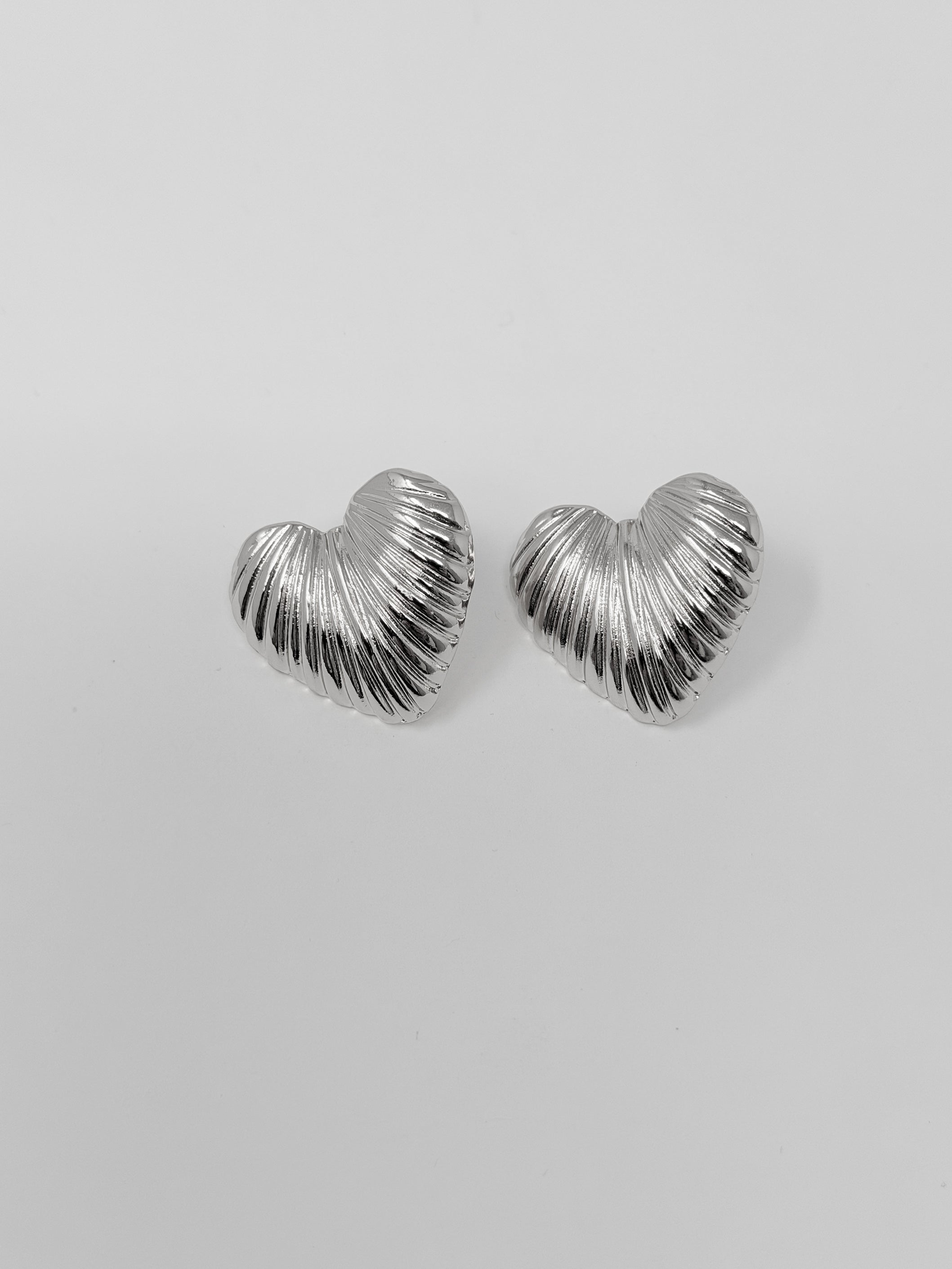 Orecchini cuore|Colore:Argento