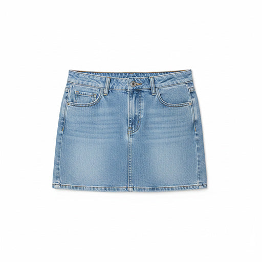 Mini Gonna jeans|Colore:Blu chiaro