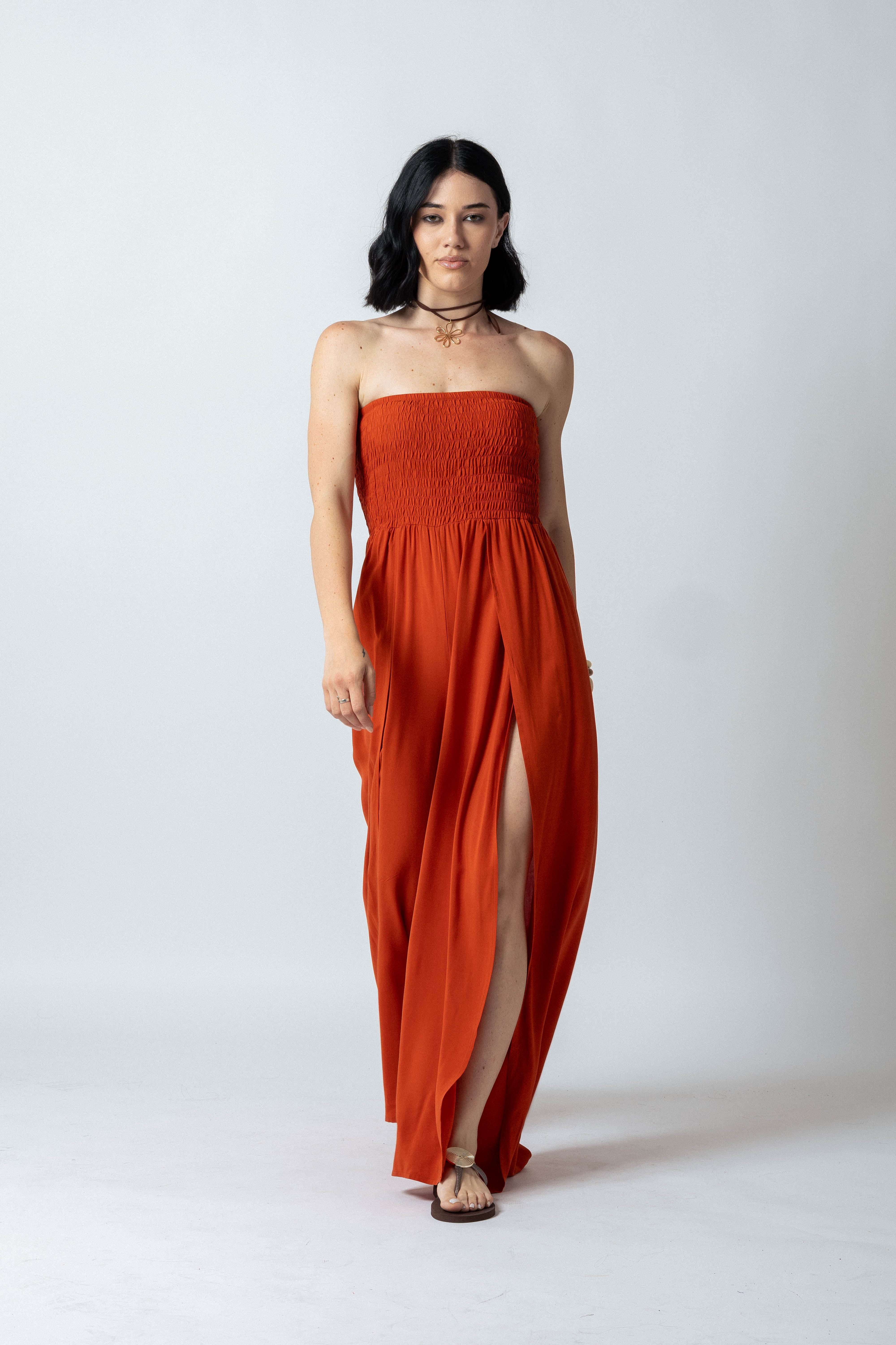 Maxi tuta positano|Colore:Ruggine