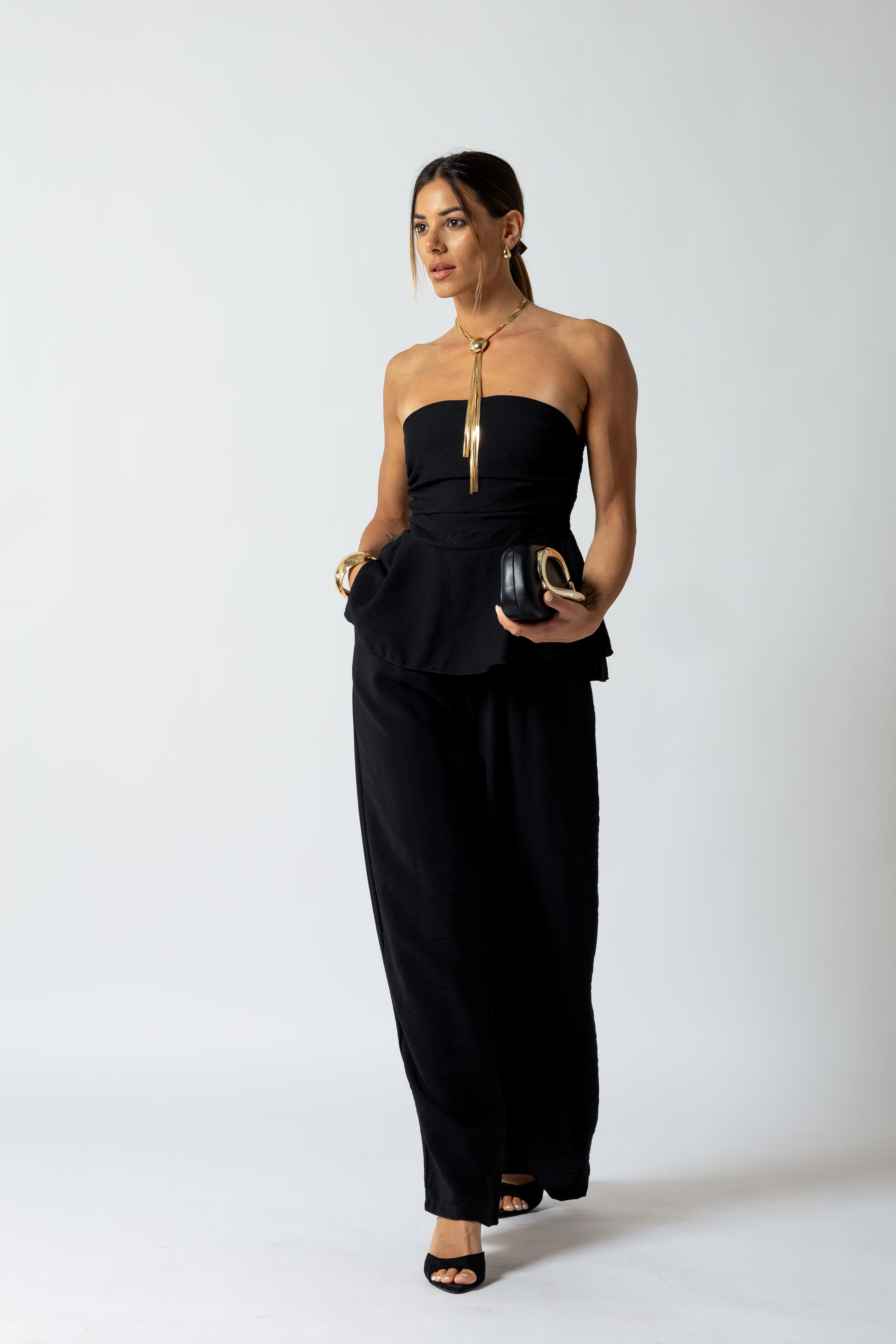 Set Salina|Colore:Nero