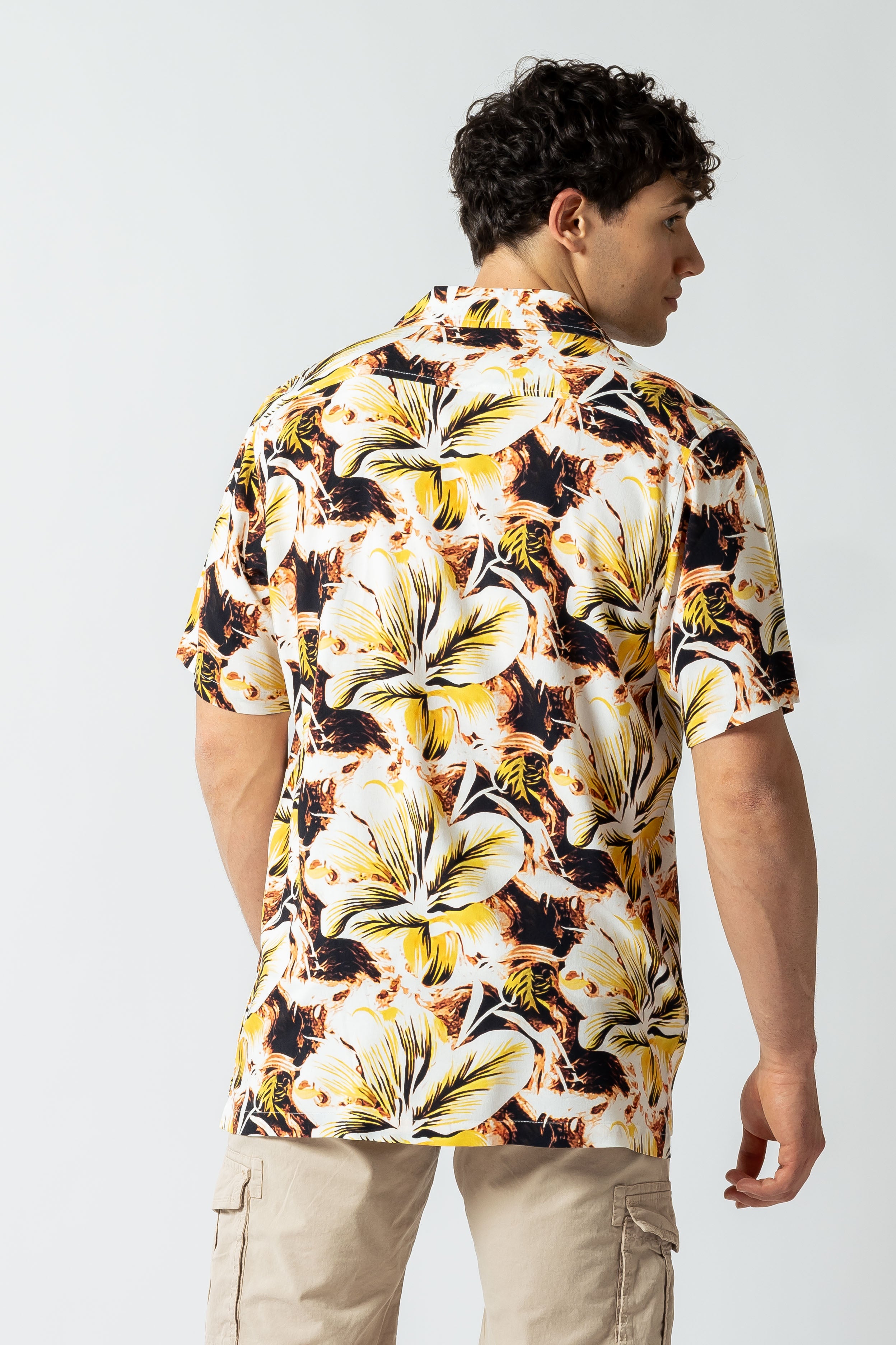Camicia Tropical |Colore:Seppia