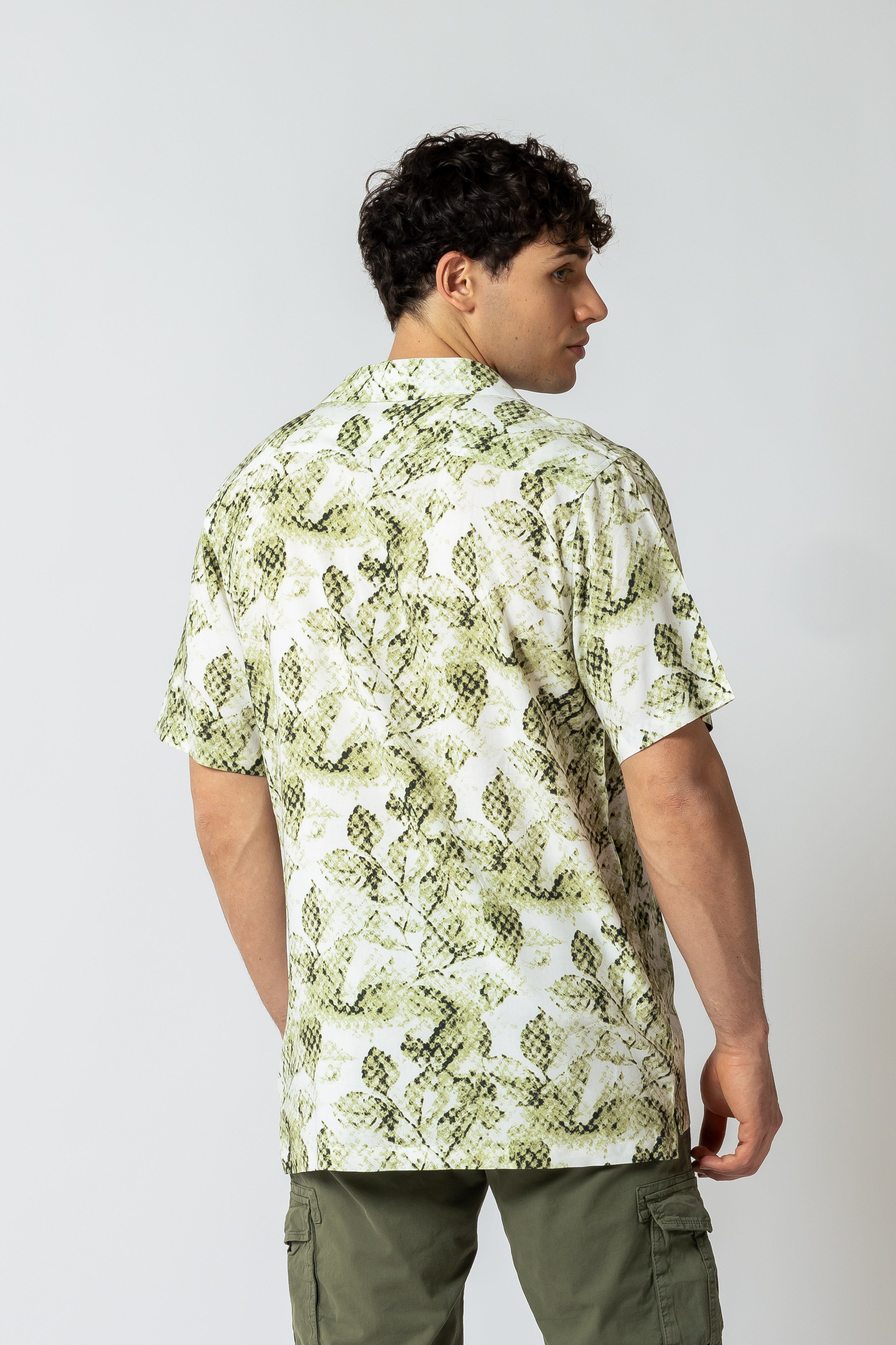 Camicia Cuba|Colore:Verde militare