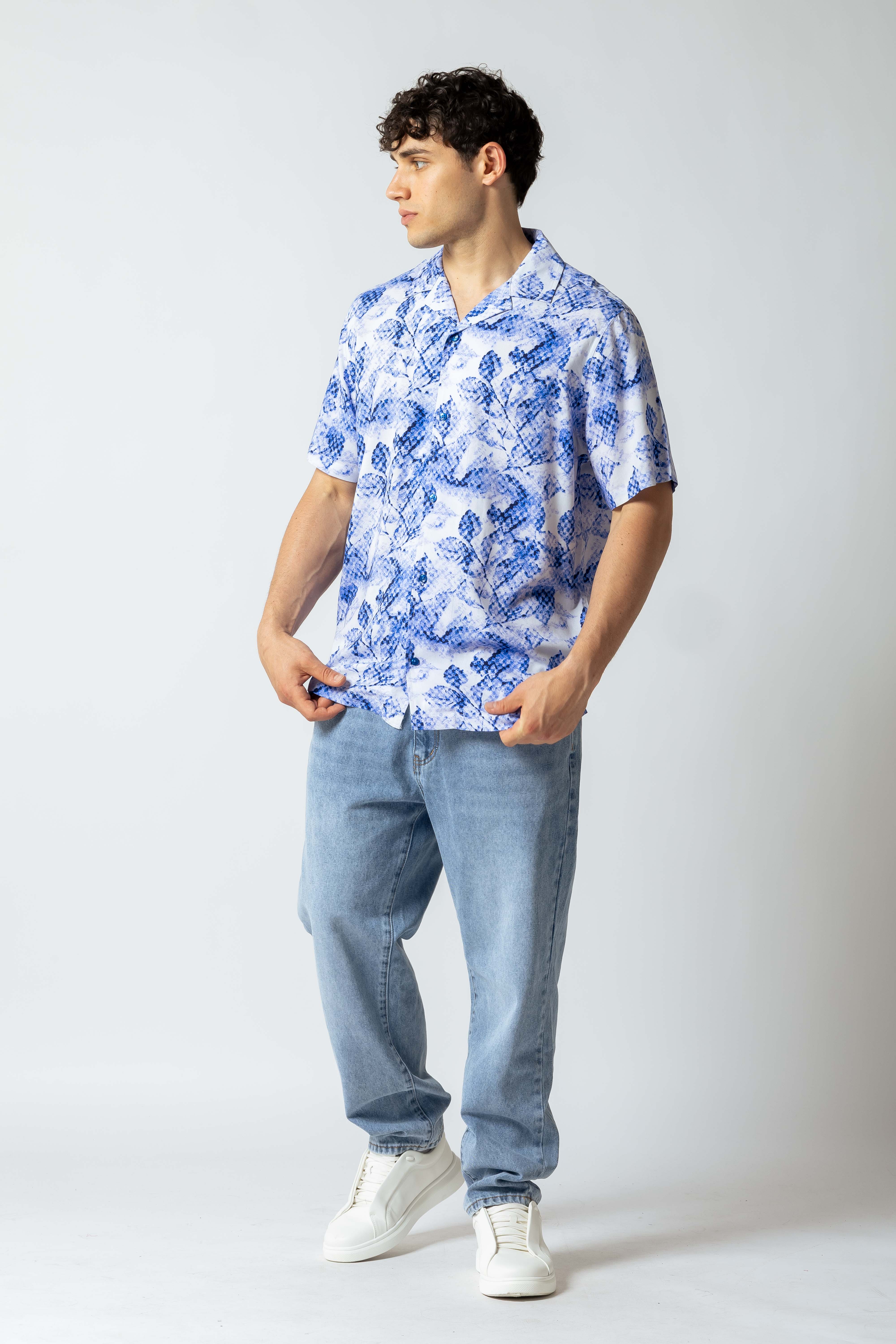 Camicia Cuba|Colore:Royal