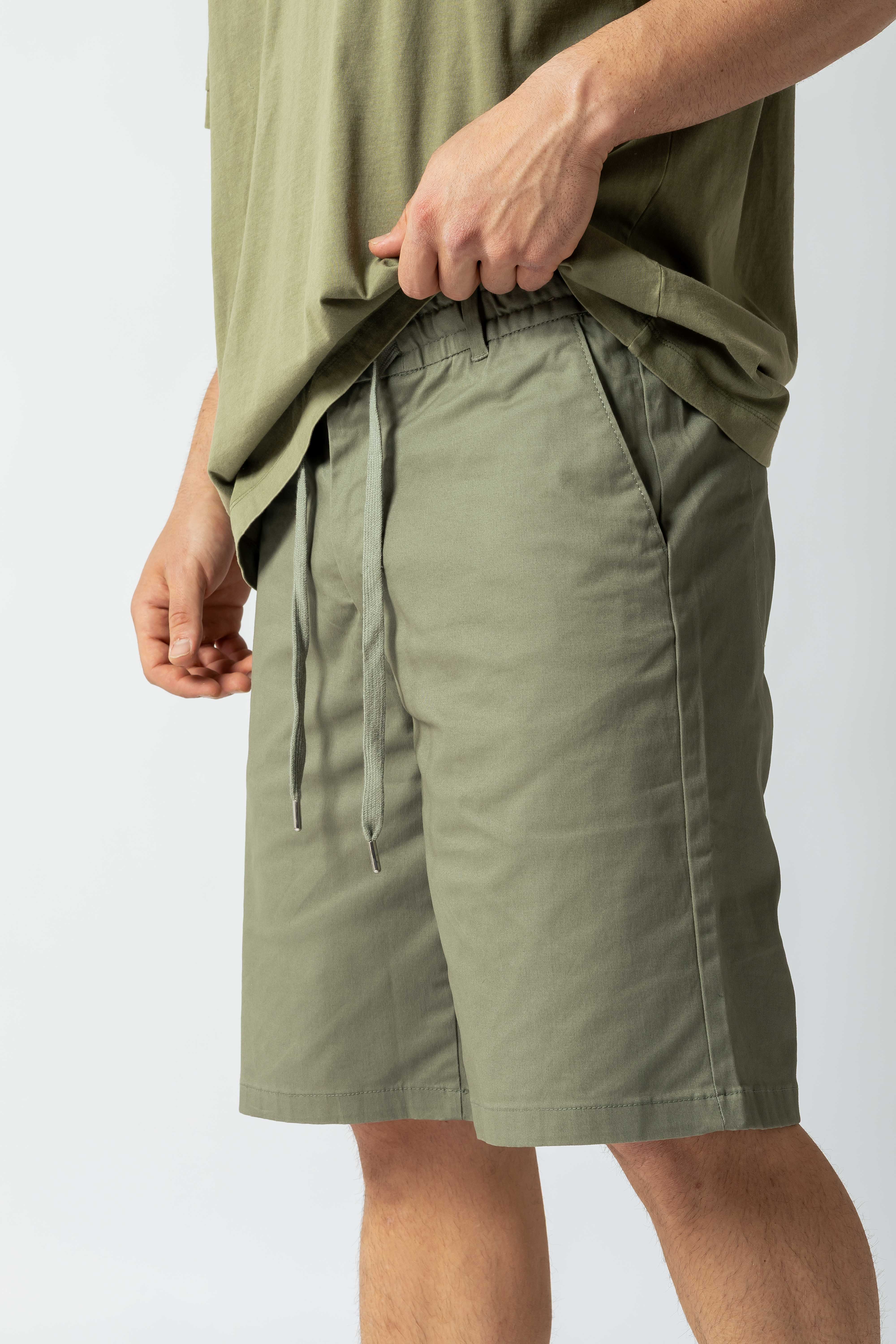 Bermuda regular fit|Colore:Verde militare