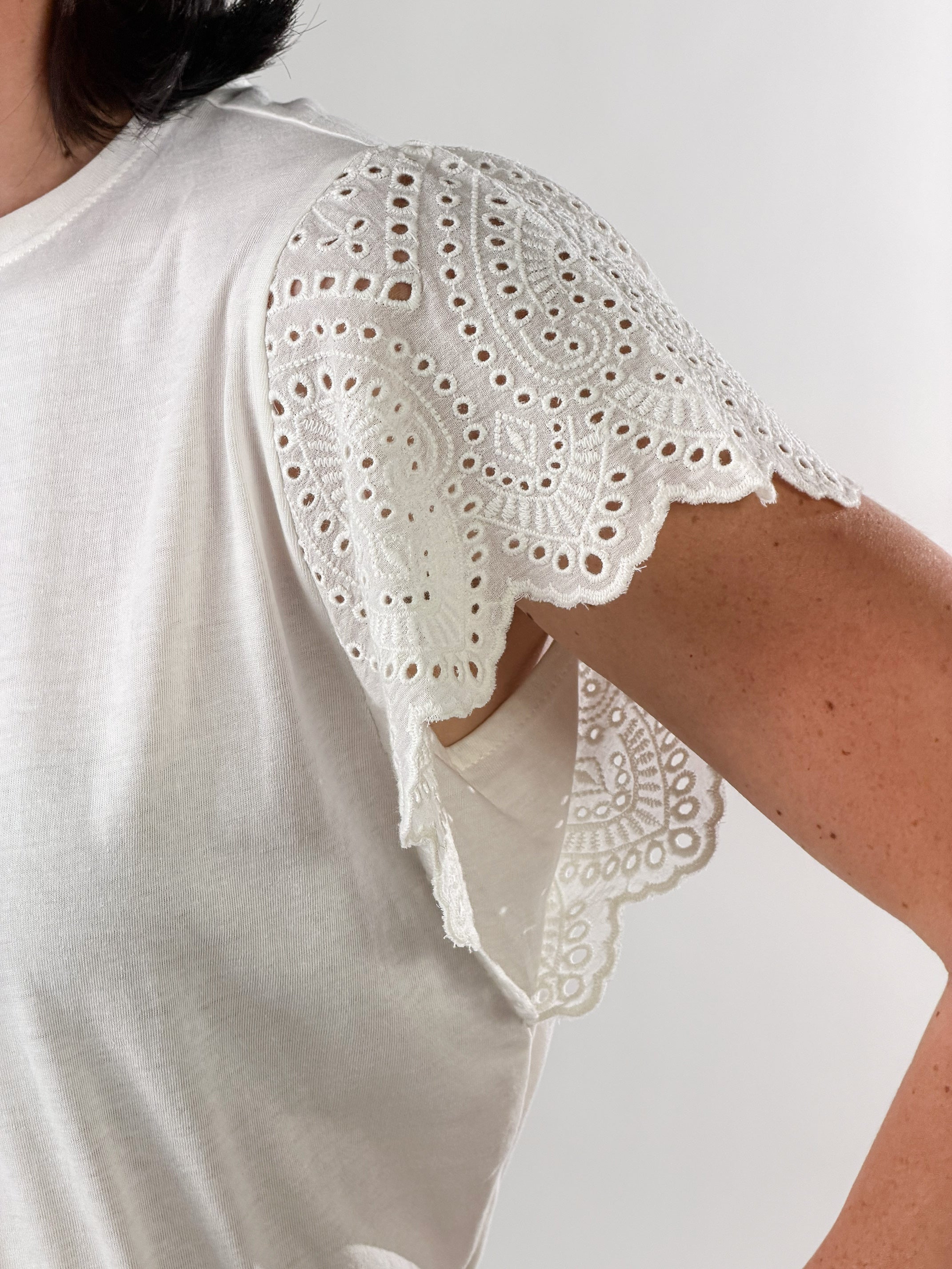 T-Shirt Portovenere|Colore:Bianco latte