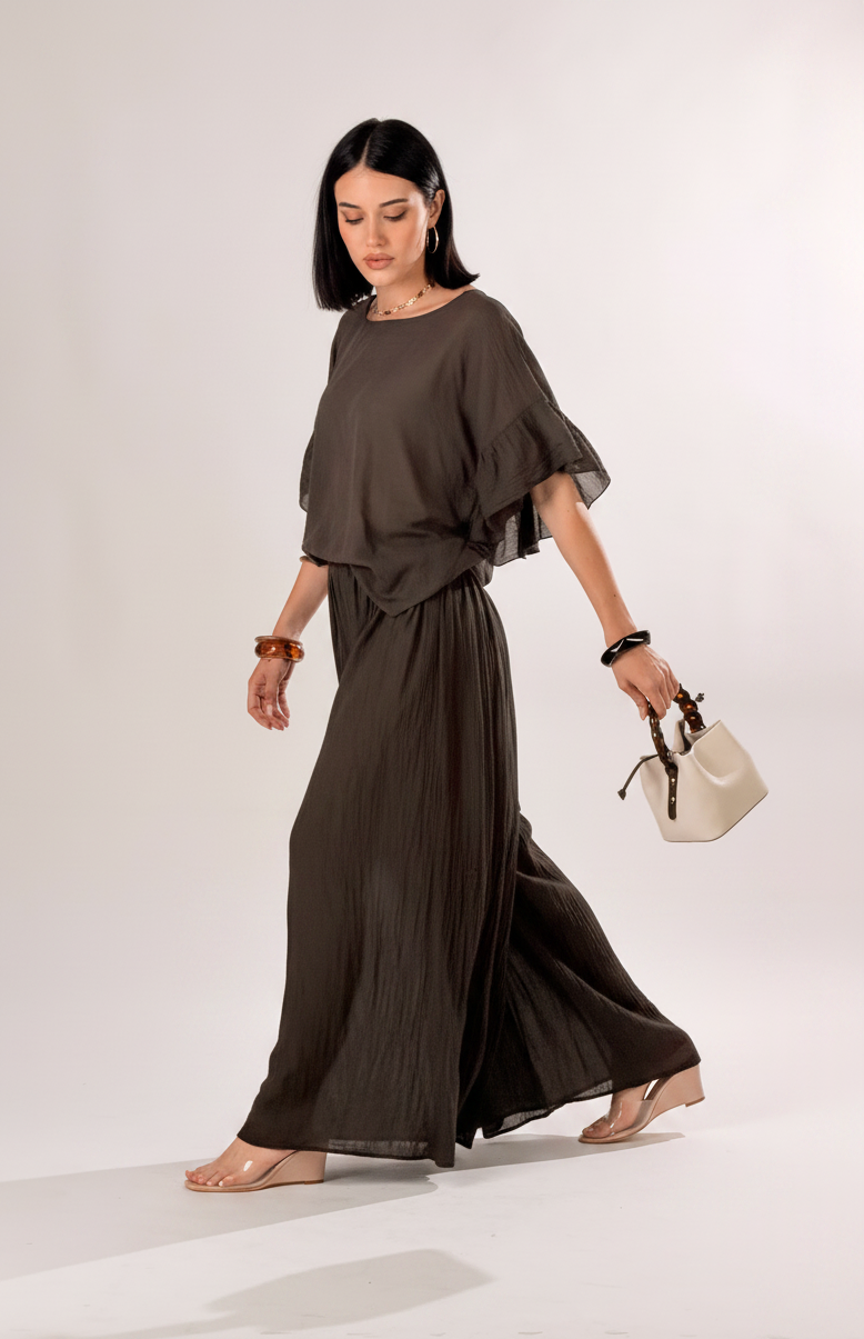 Pantalone summer|Colore:Marrone