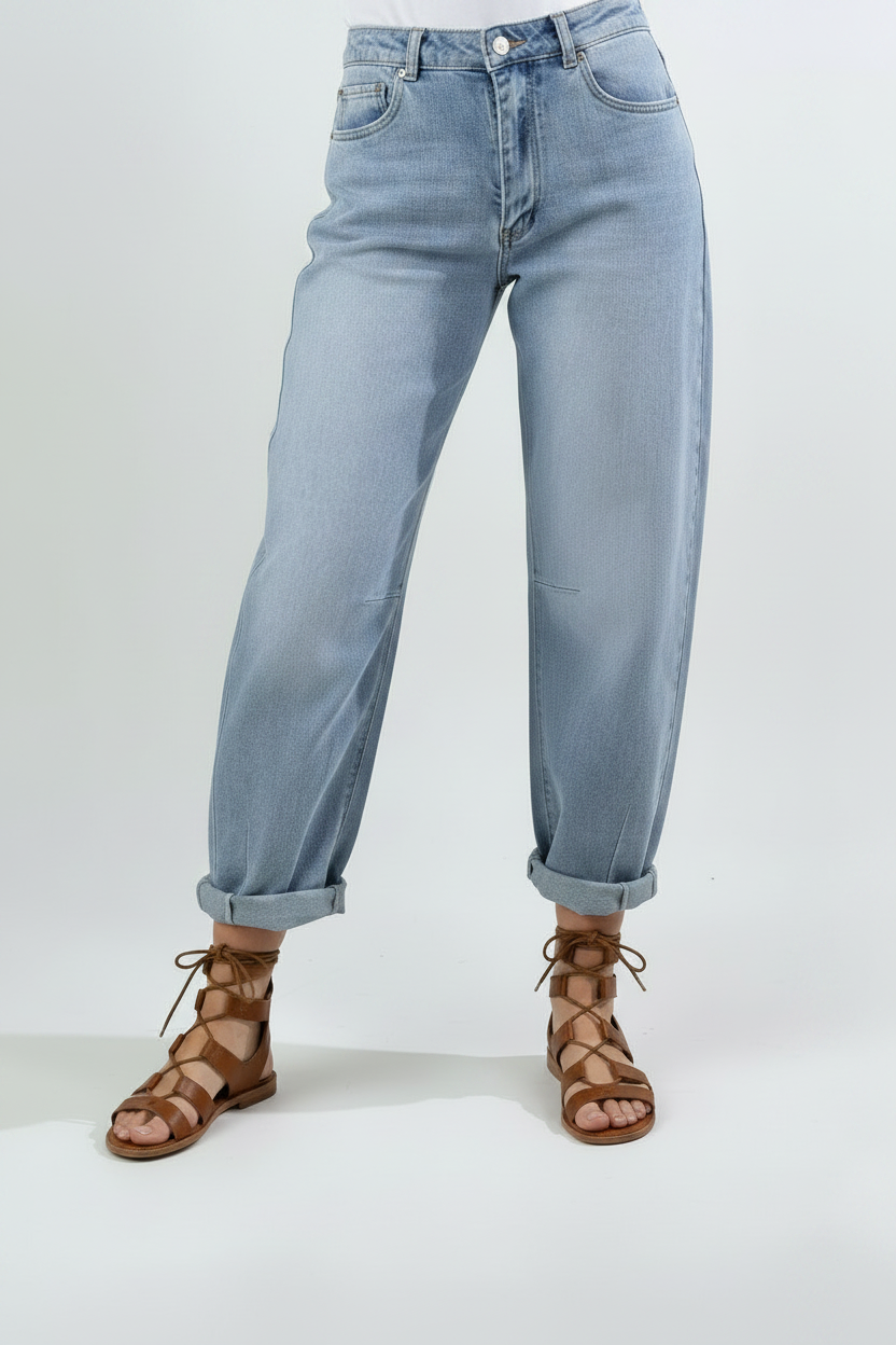 Jeans Mom fit|Colore:Blu chiaro