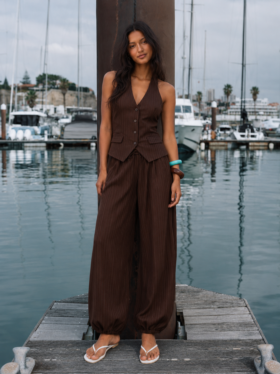 Coordinato American style|Colore:Marrone
