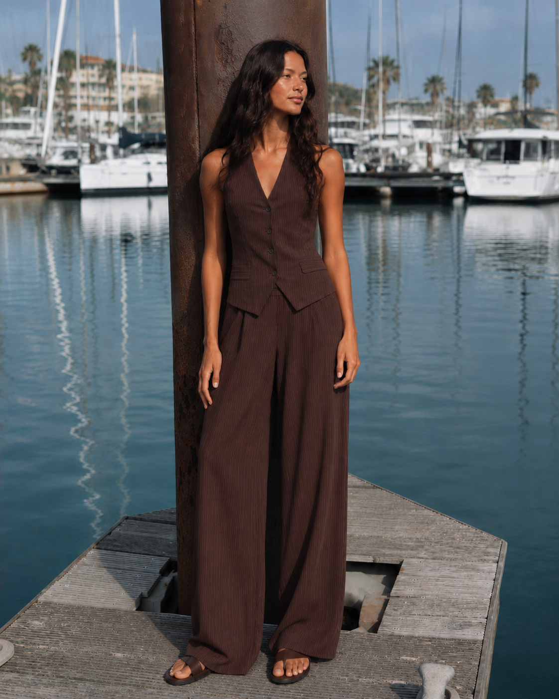 Coordinato American style|Colore:Marrone