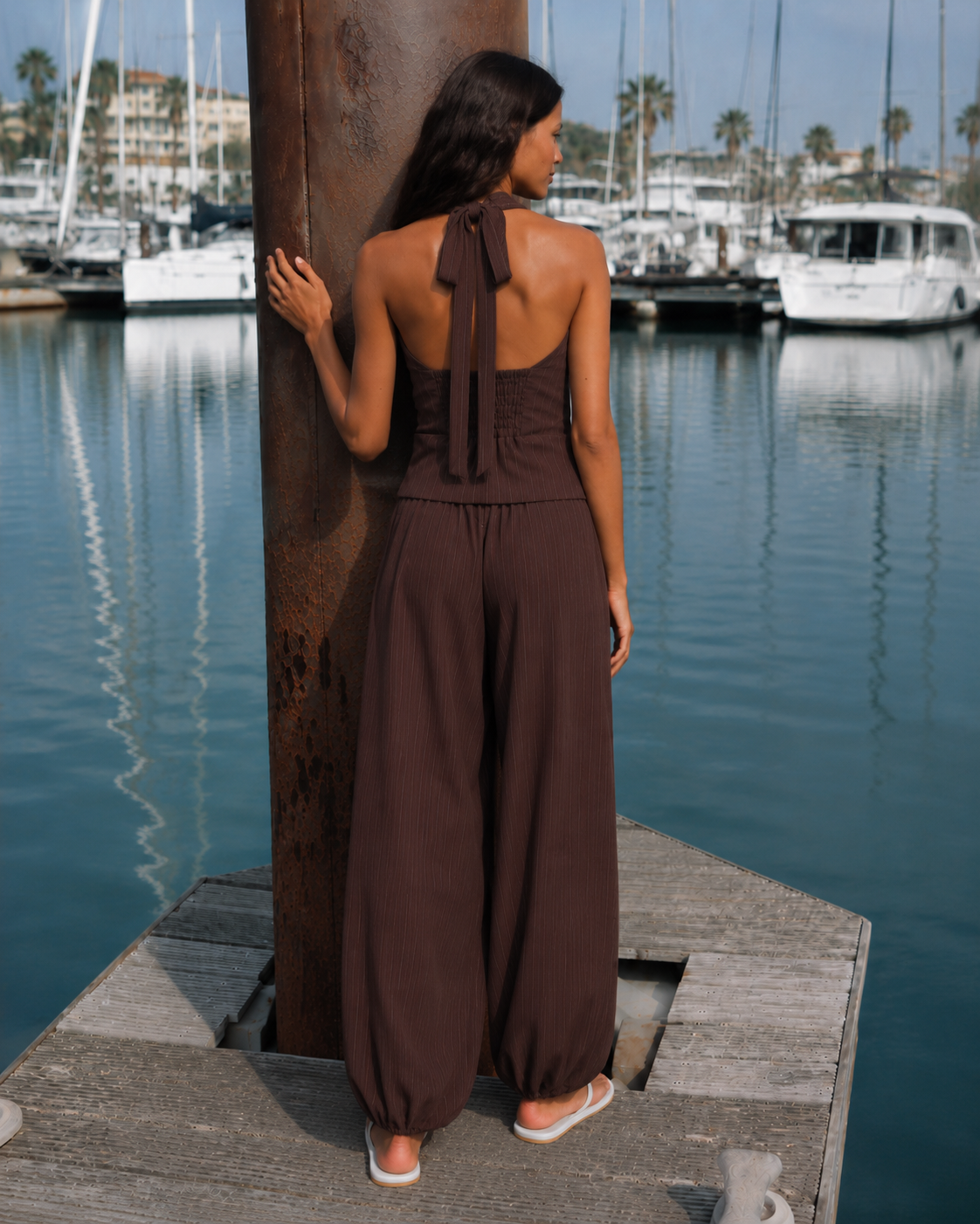 Coordinato American style|Colore:Marrone