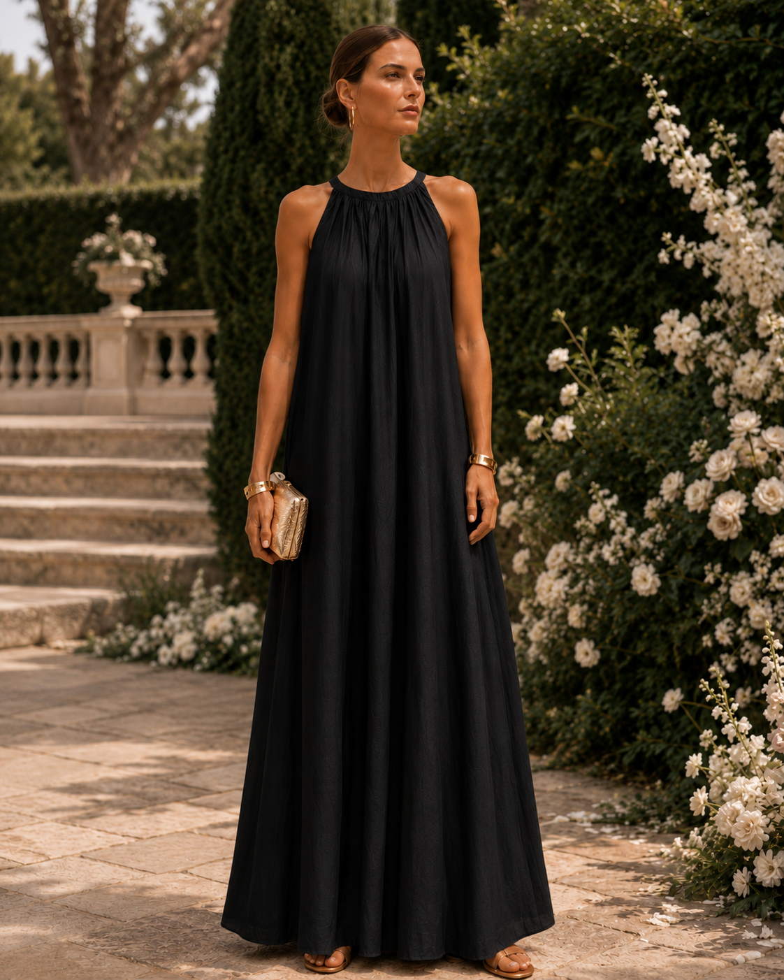 Abito Halter|Colore:Nero
