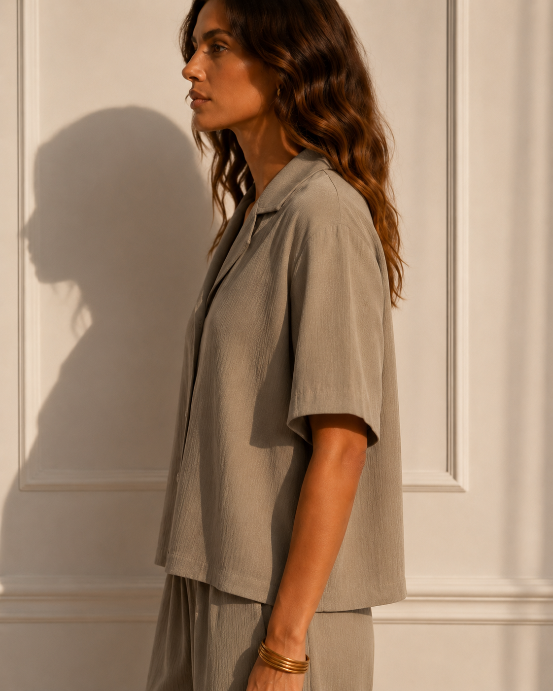 Camicia bowling |Colore:Fieno