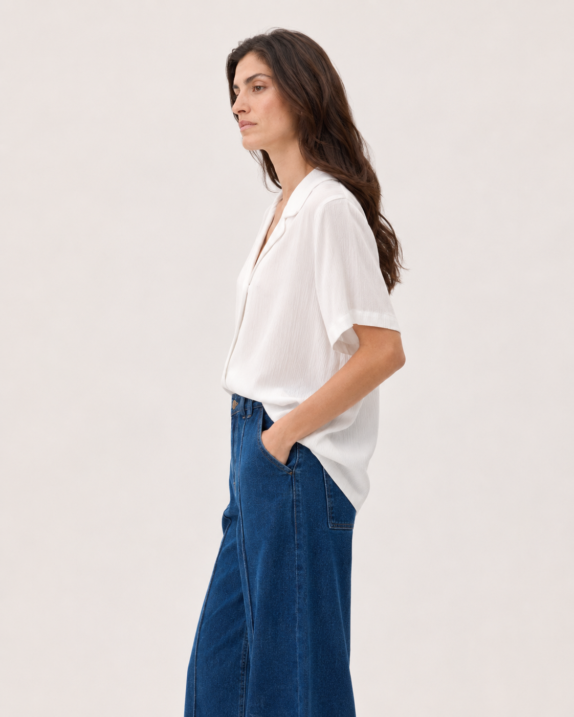 Camicia bowling |Colore:Latte