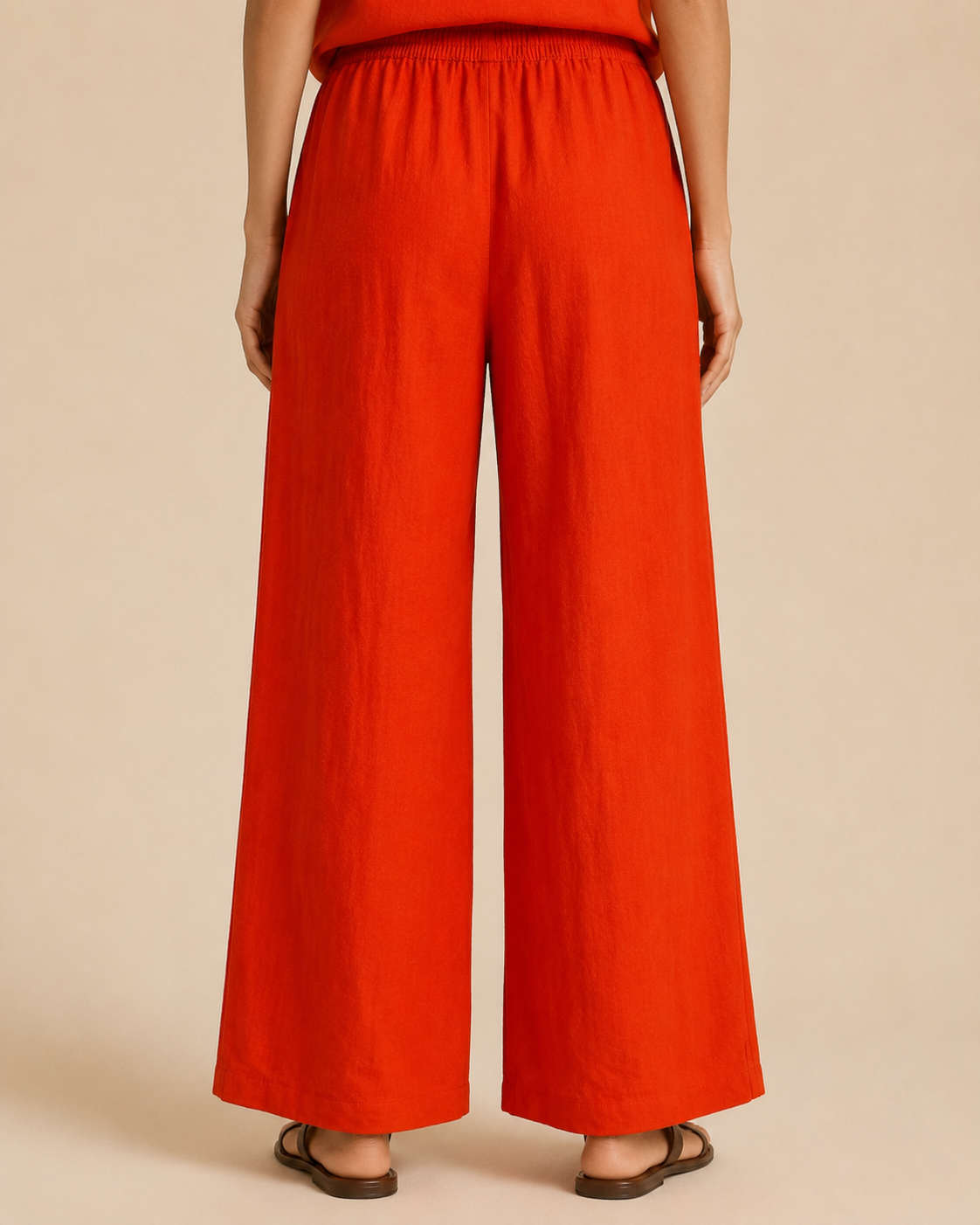 Pantalaccio con laccetto frontale|Colore:Corallo