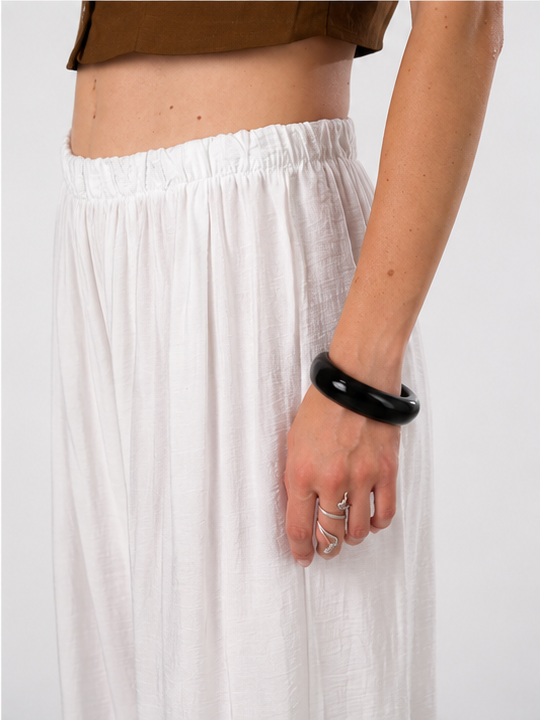 Pantalone balloon London|Colore:Bianco